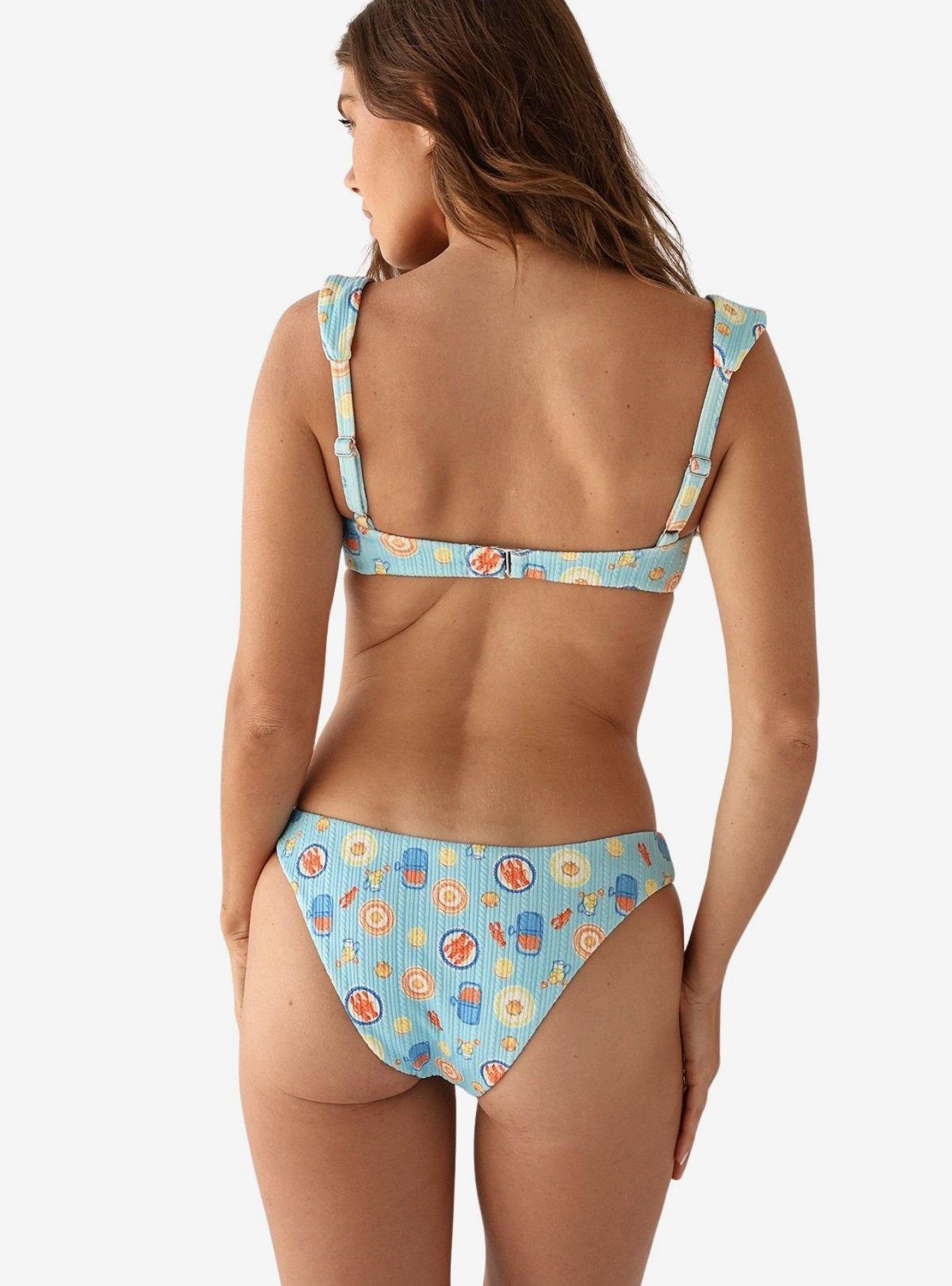 Dippin' Daisy's Paros Athena Underwire Bikini Top, BLUE, alternate