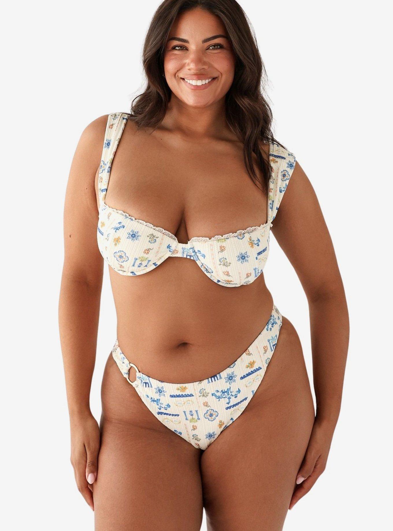 Dippin' Daisy's Santorini Athena Underwire Bikini Top, BRIGHT WHITE, alternate