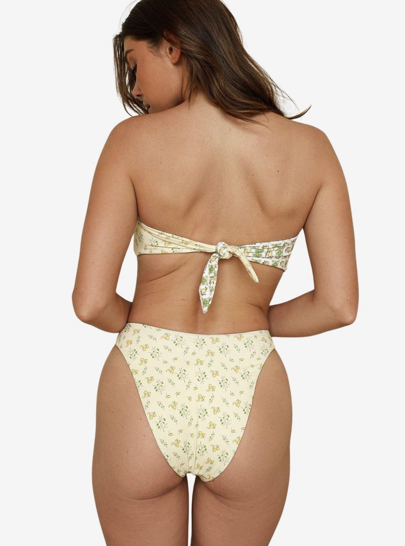 Dippin' Daisy's Crete Dive In Super Cheeky Bikini Bottom, BEACH YELLOW, alternate