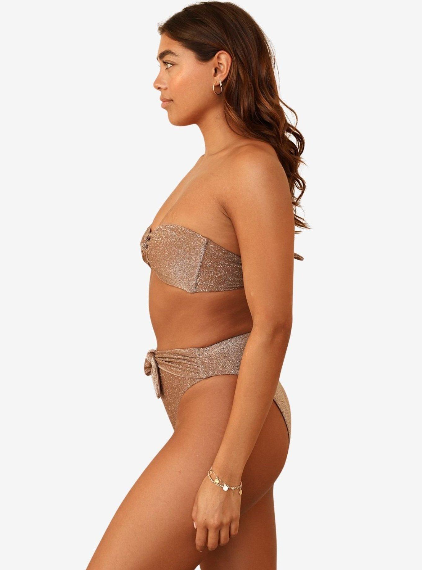 Dippin' Daisy's Cacao Audrey Cheeky Bikini Bottom, , hi-res