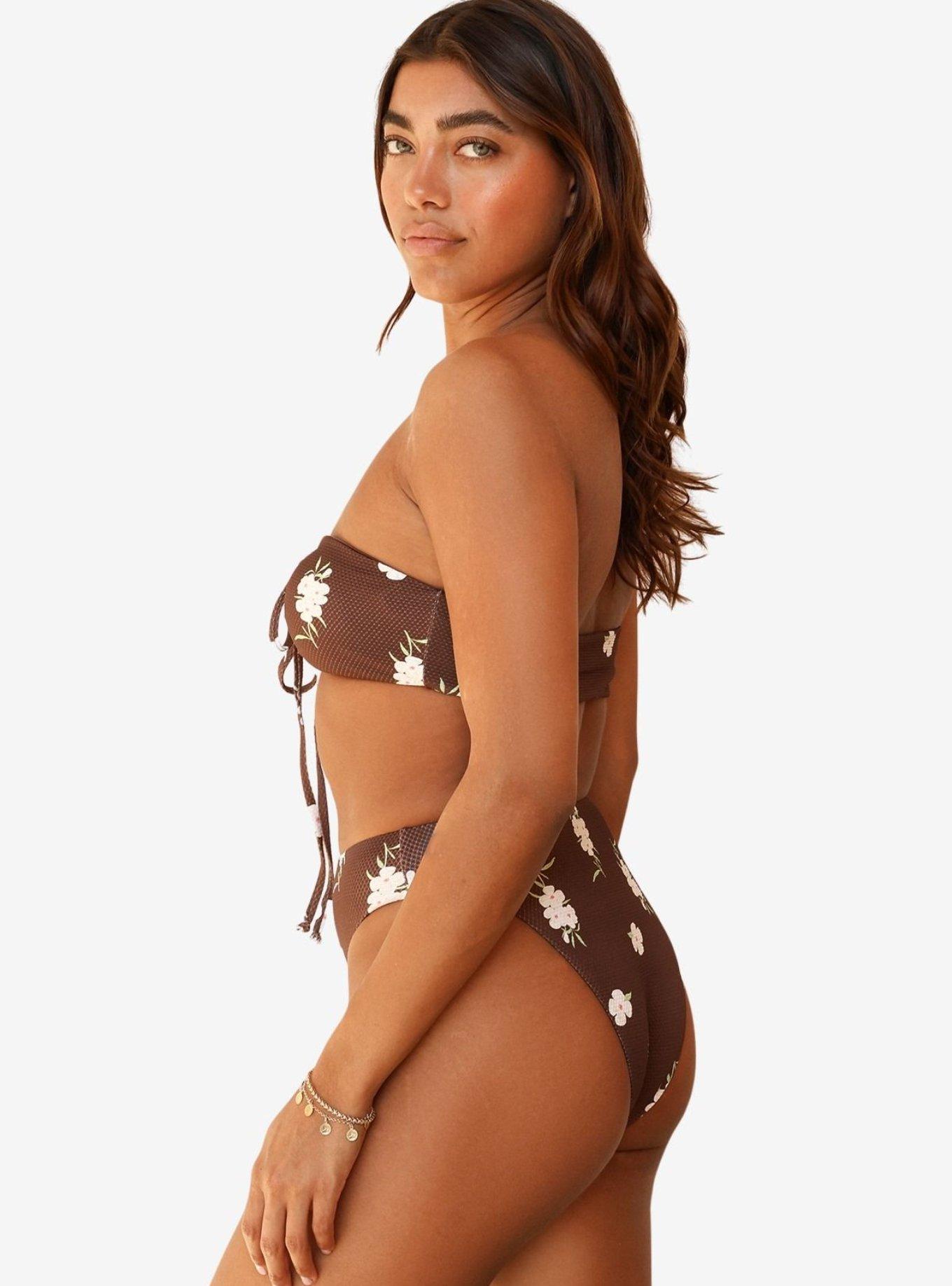 Dippin' Daisy's Enchanted Seashore High Waist Cheeky Bikini Bottom, , hi-res