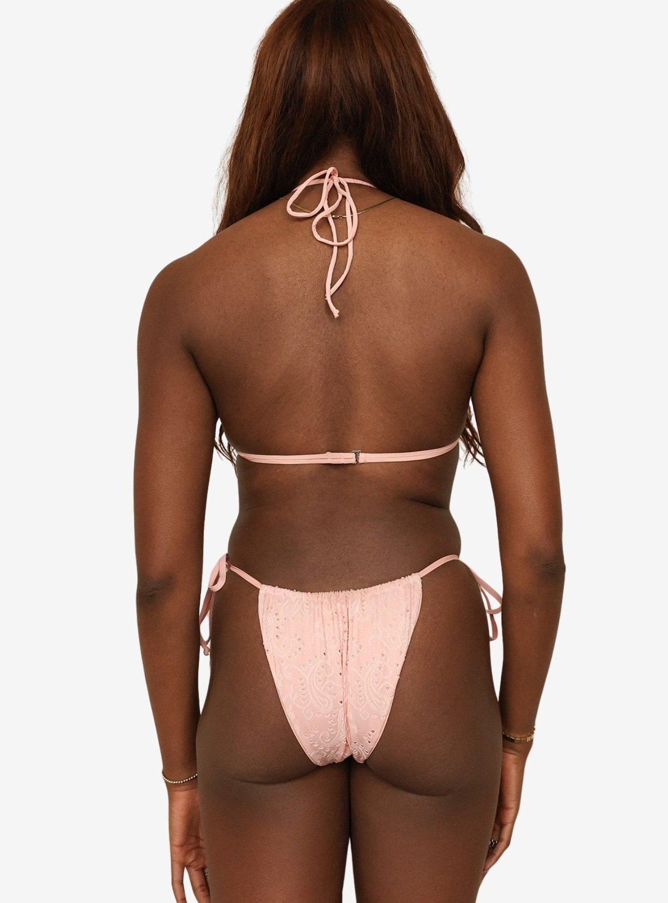 Dippin' Daisy's Blossom Paris Cheeky Bikini Bottom, PINK, alternate