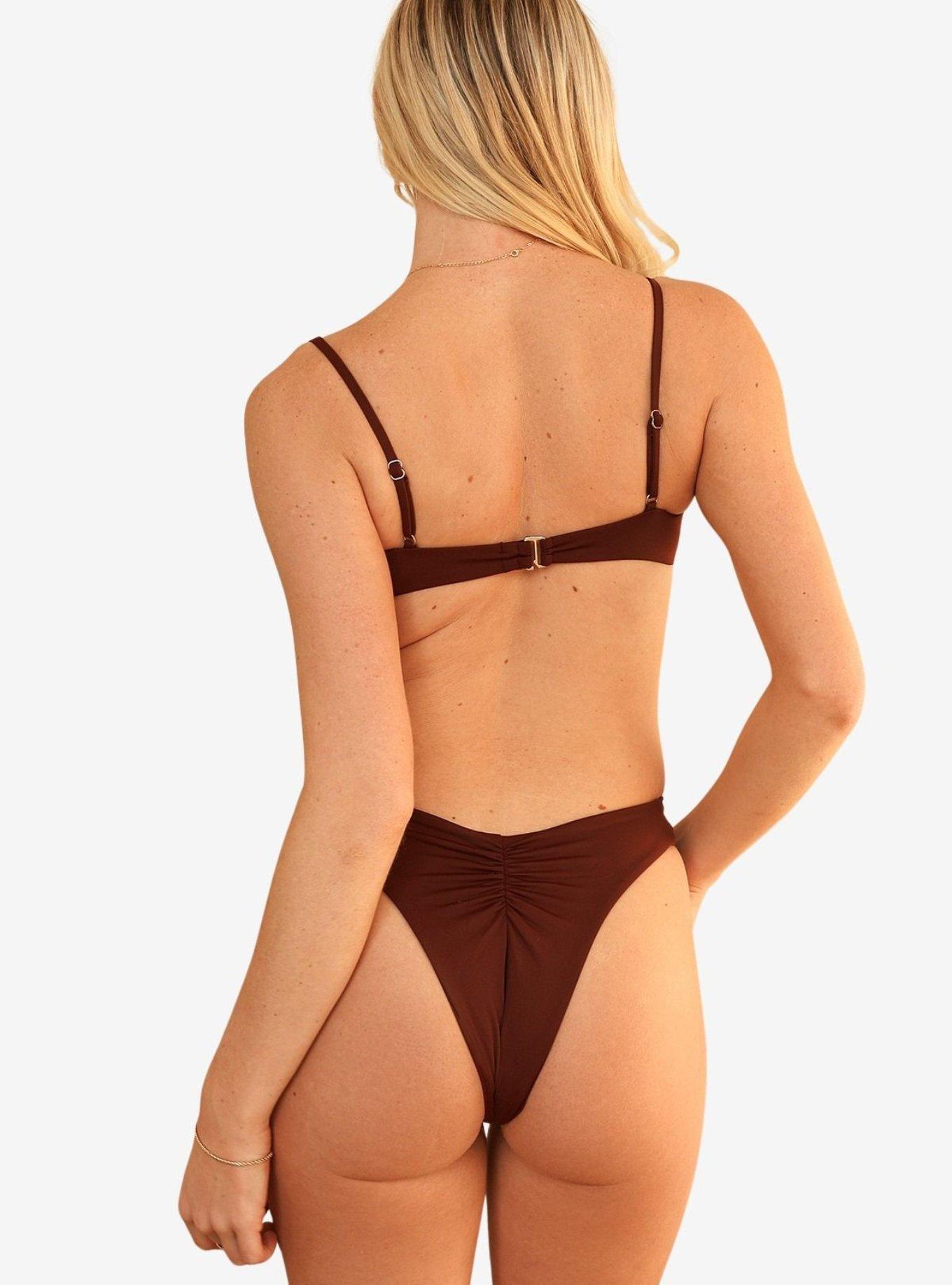 Dippin' Daisy's Mocha Feyre Top, BROWN, alternate