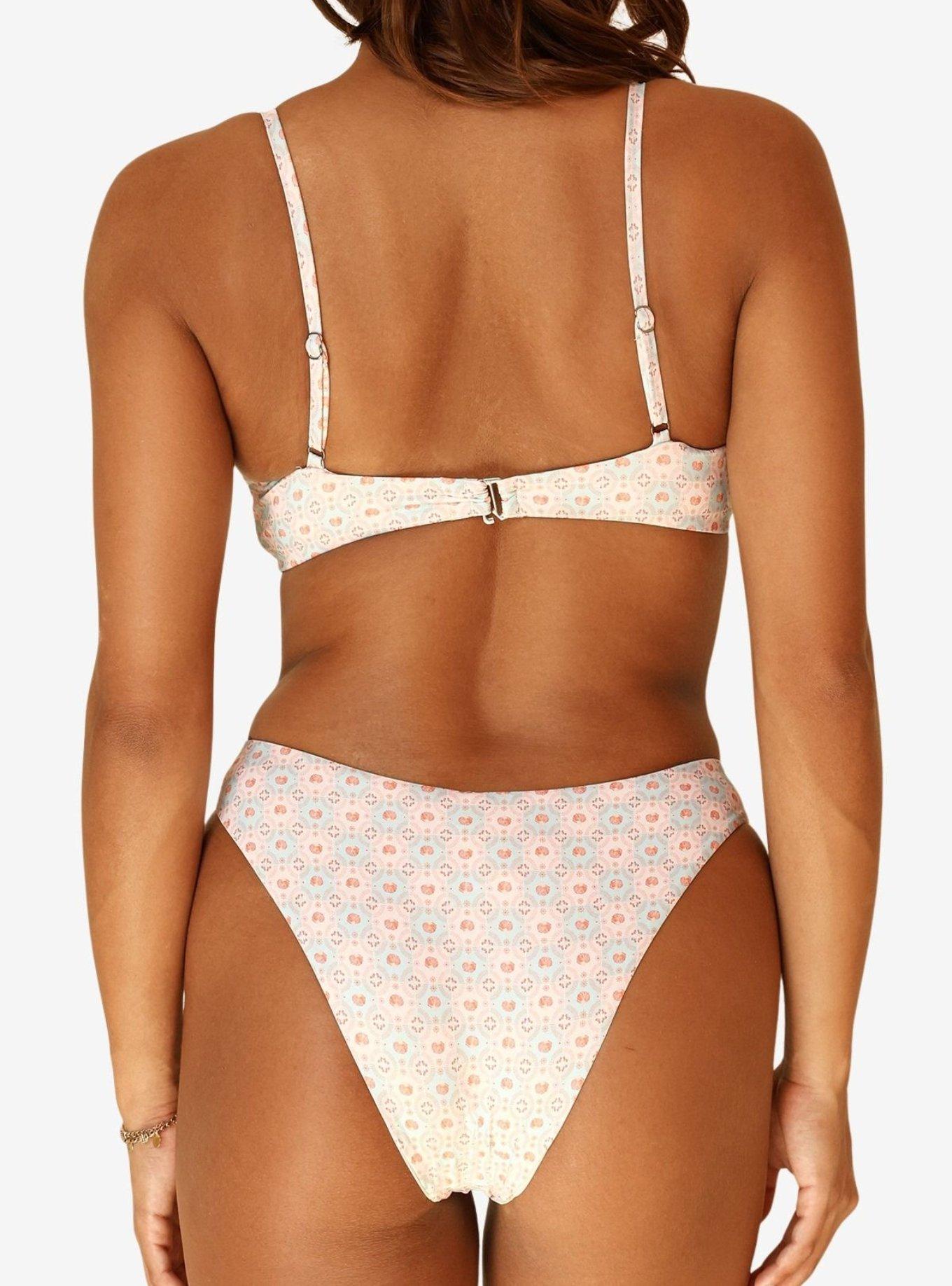 Dippin' Daisy's Siren Nocturnal Cheeky Bikini Bottom, BLUE, alternate