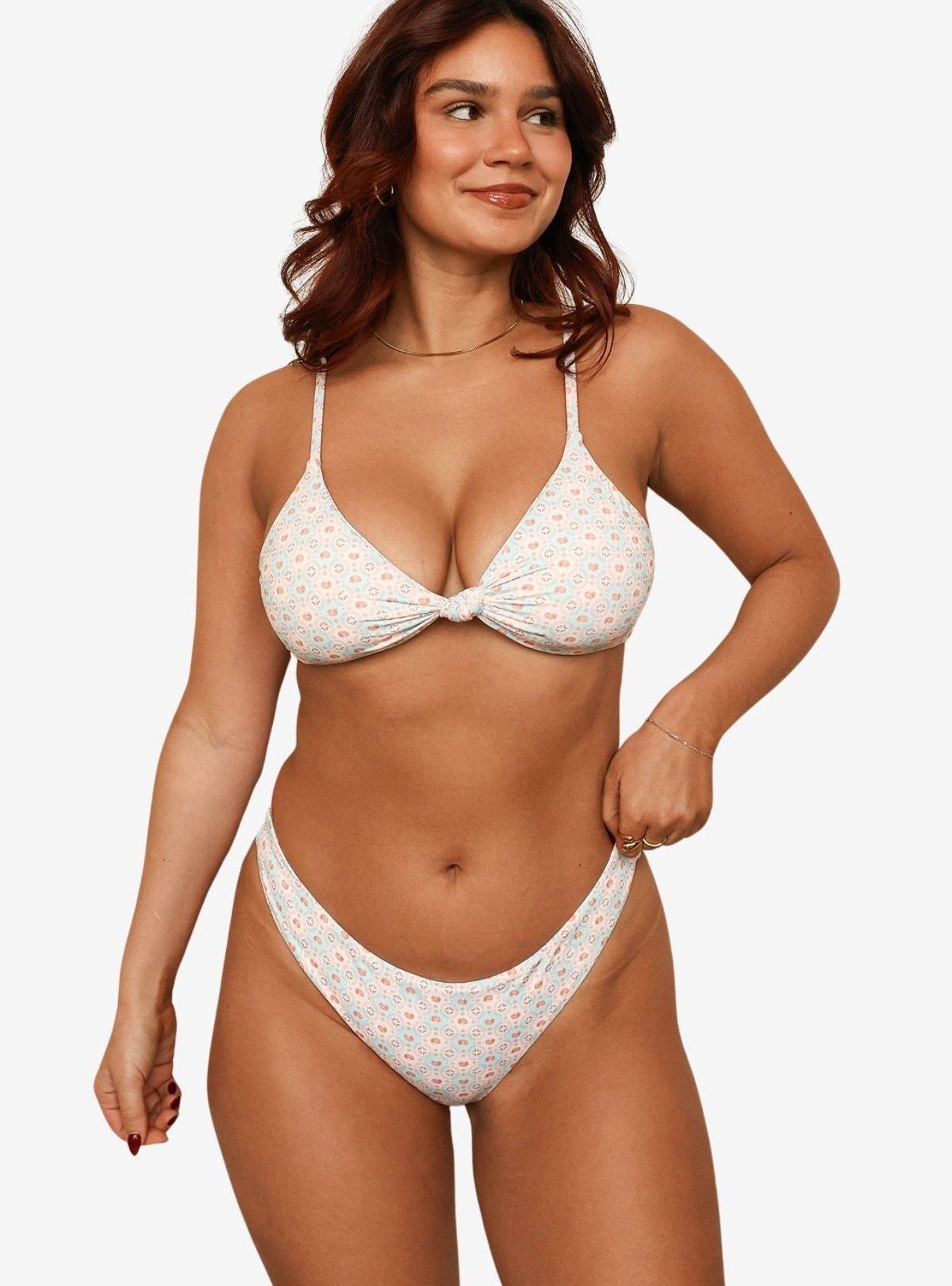 Dippin' Daisy's Siren Nocturnal Cheeky Bikini Bottom, BLUE, alternate