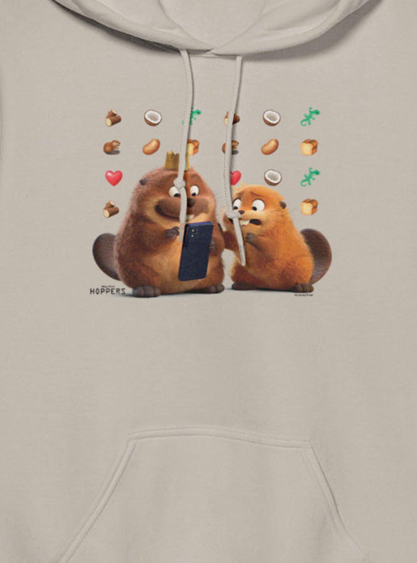 Disney Pixar Hoppers Mabel King George Emoji Phone Hoodie, , hi-res