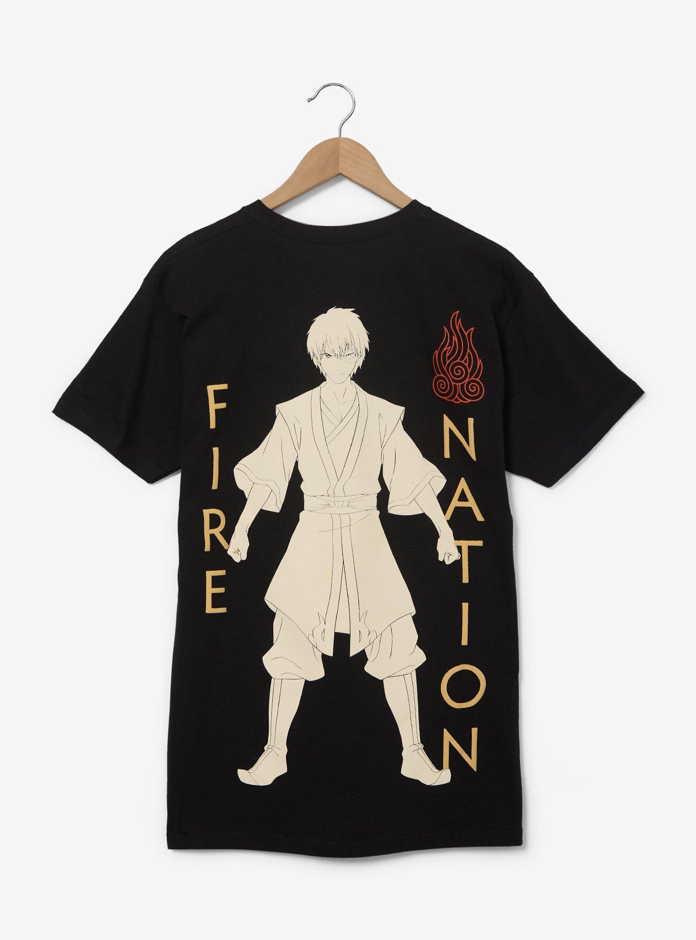 Avatar: The Last Airbender Tonal Zuko Portrait T-Shirt - BoxLunch Exclusive, , hi-res