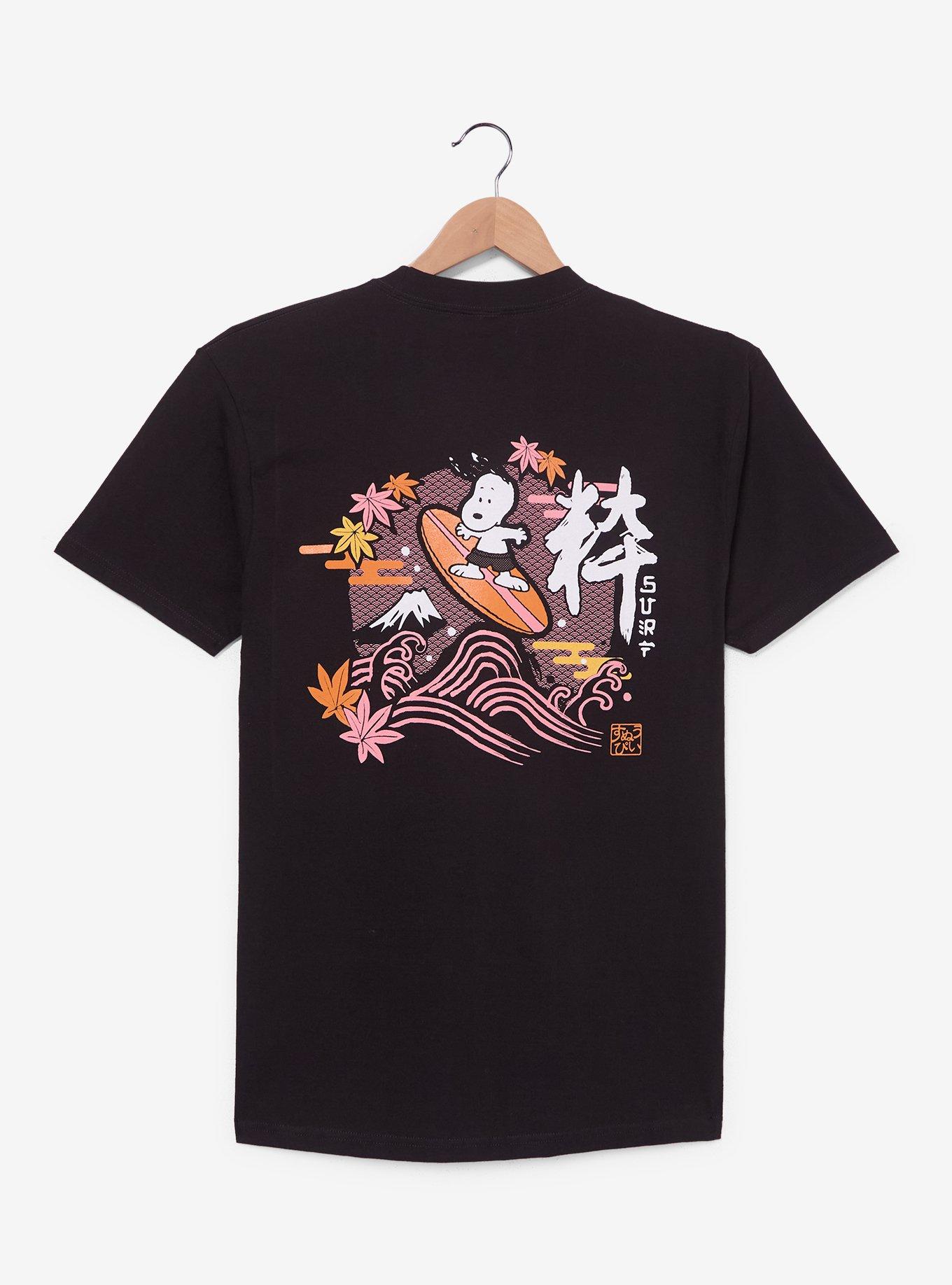 Peanuts Snoopy Surfing T-Shirt &mdash; BoxLunch Exclusive, , hi-res