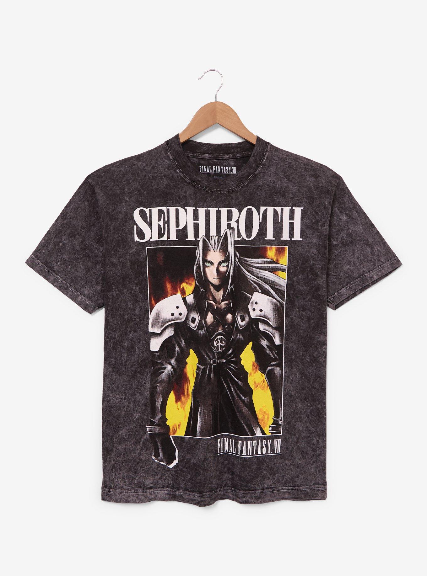 FINAL FANTASY VII REMAKE Sephiroth Frame Portrait T-Shirt - BoxLunch Exclusive