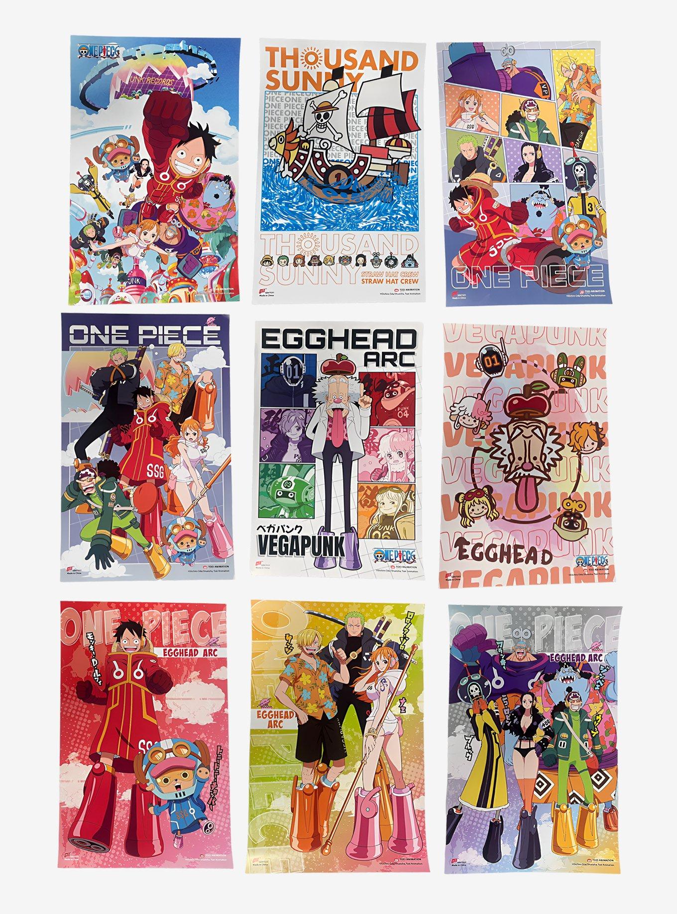 One Piece Egghead Arc Assorted Blind Poster Set, , hi-res