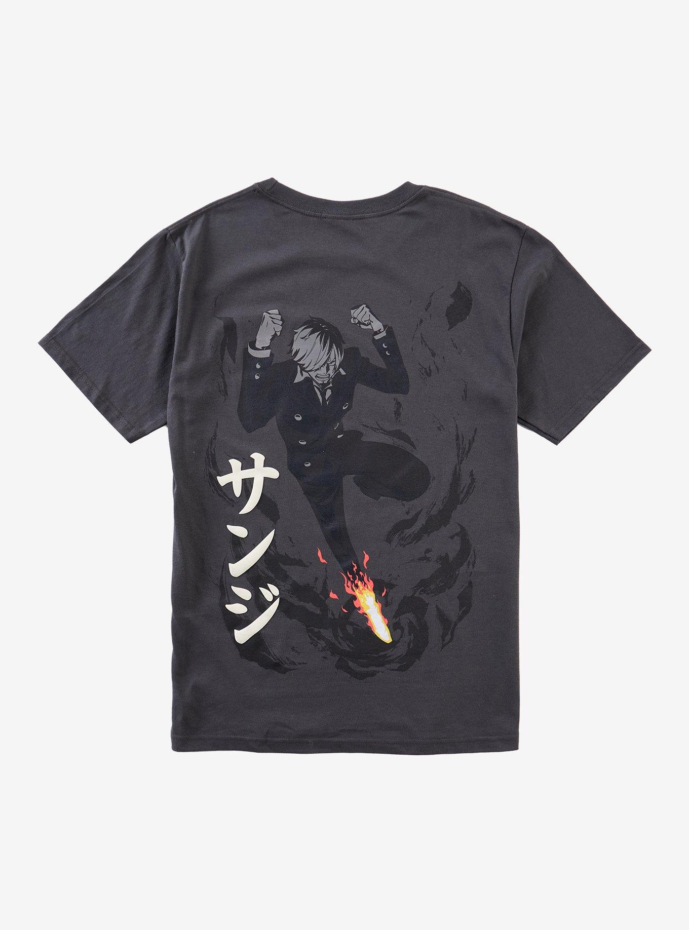 One Piece Sanji Puff Print T-Shirt, , hi-res