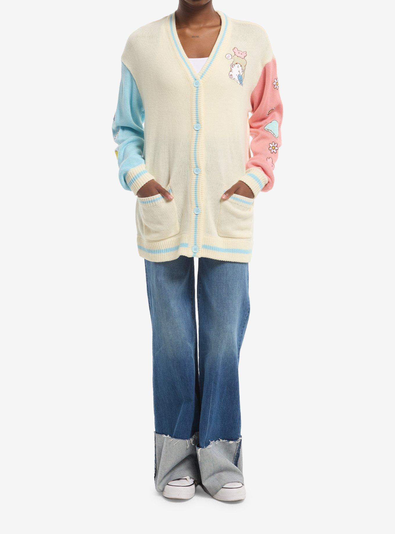 Marumofubiyori Icons Girls Cardigan, MULTI, alternate - view 2