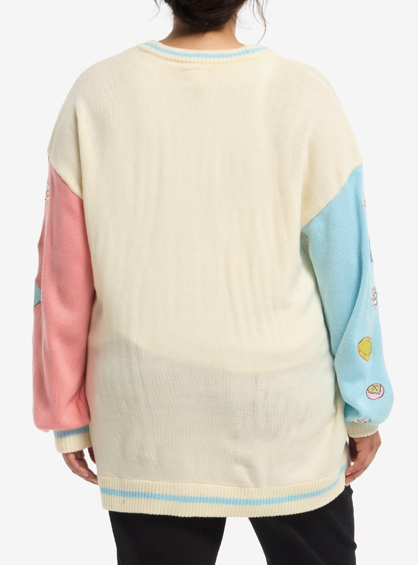 Marumofubiyori Icons Girls Cardigan Plus Size, MULTI, alternate - view 3