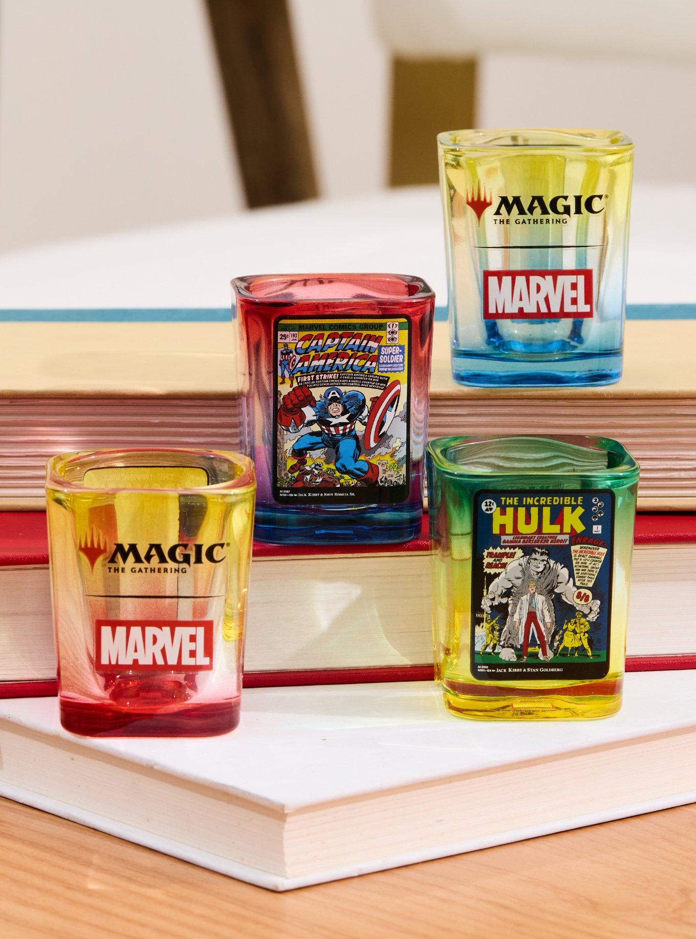 Marvel x Magic: The Gathering Comic Cover Blind Box Mini Glass &mdash; BoxLunch Exclusive, , alternate - view 3
