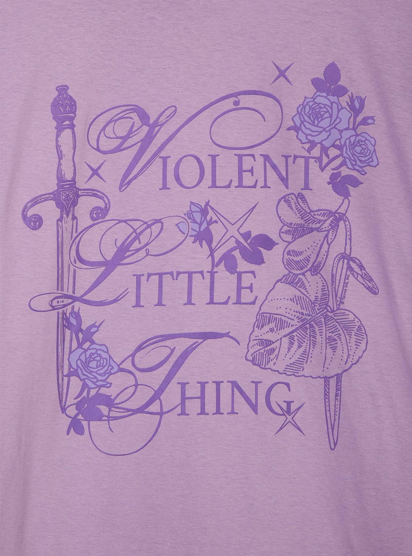 Fourth Wing Violent Little Thing Tonal T-Shirt, , hi-res