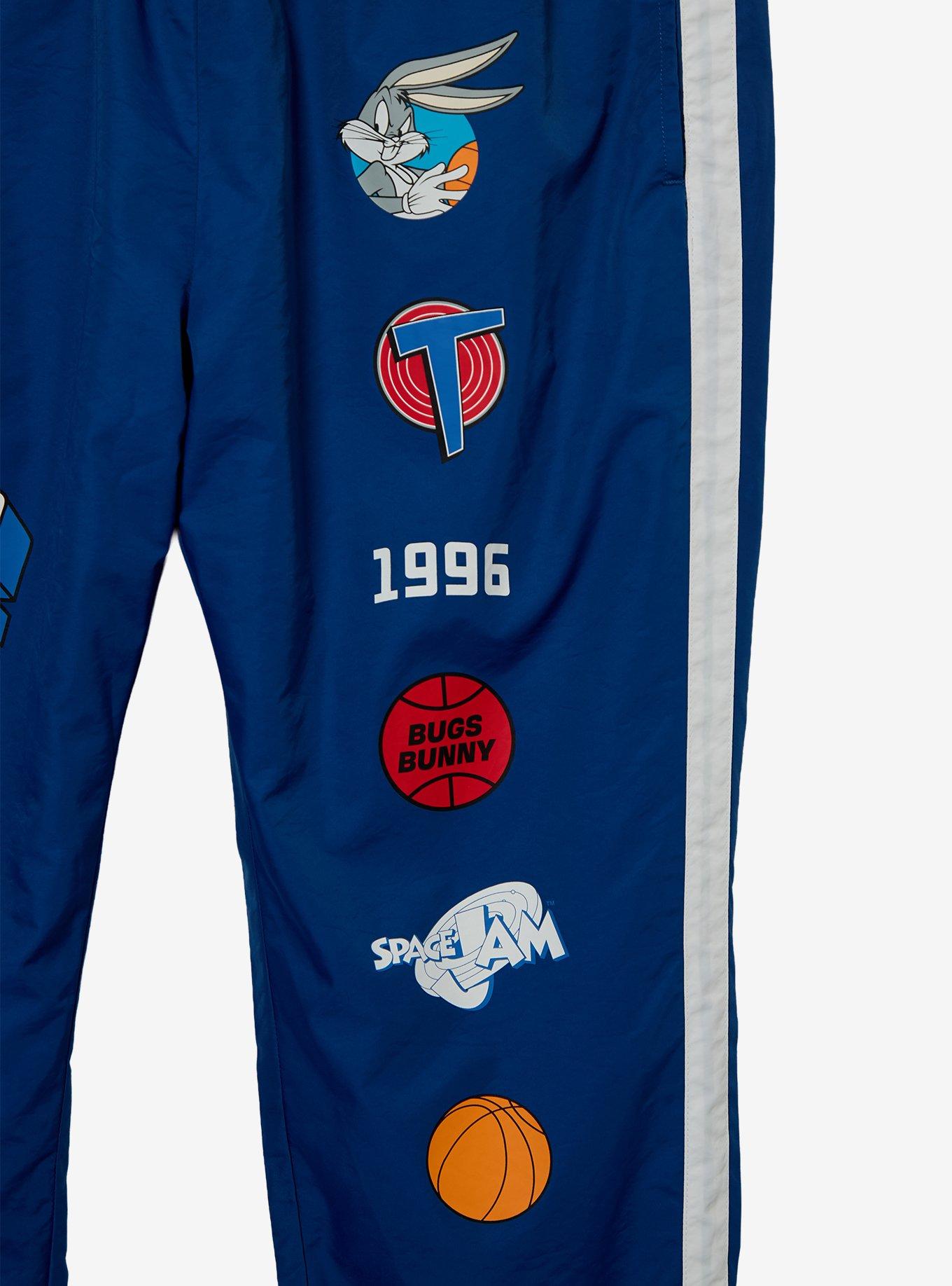 Looney Tunes Space Jam Tune Squad Reversible Athletic Joggers - BoxLunch Exclusive, BLACK, alternate - view 3