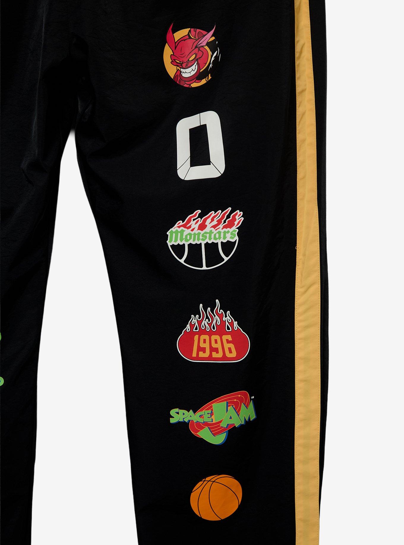 Looney Tunes Space Jam Tune Squad Reversible Athletic Joggers - BoxLunch Exclusive, BLACK, alternate - view 5