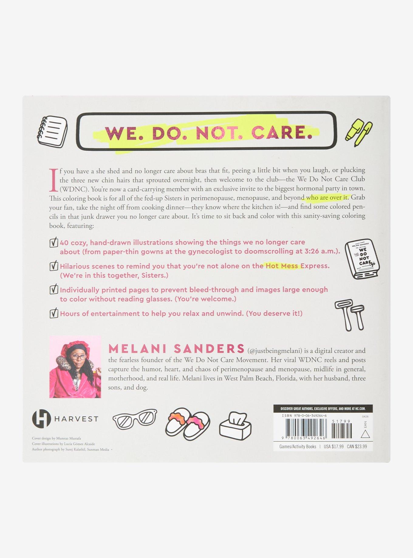 We Do Not Care Club Coloring Book, , alternate