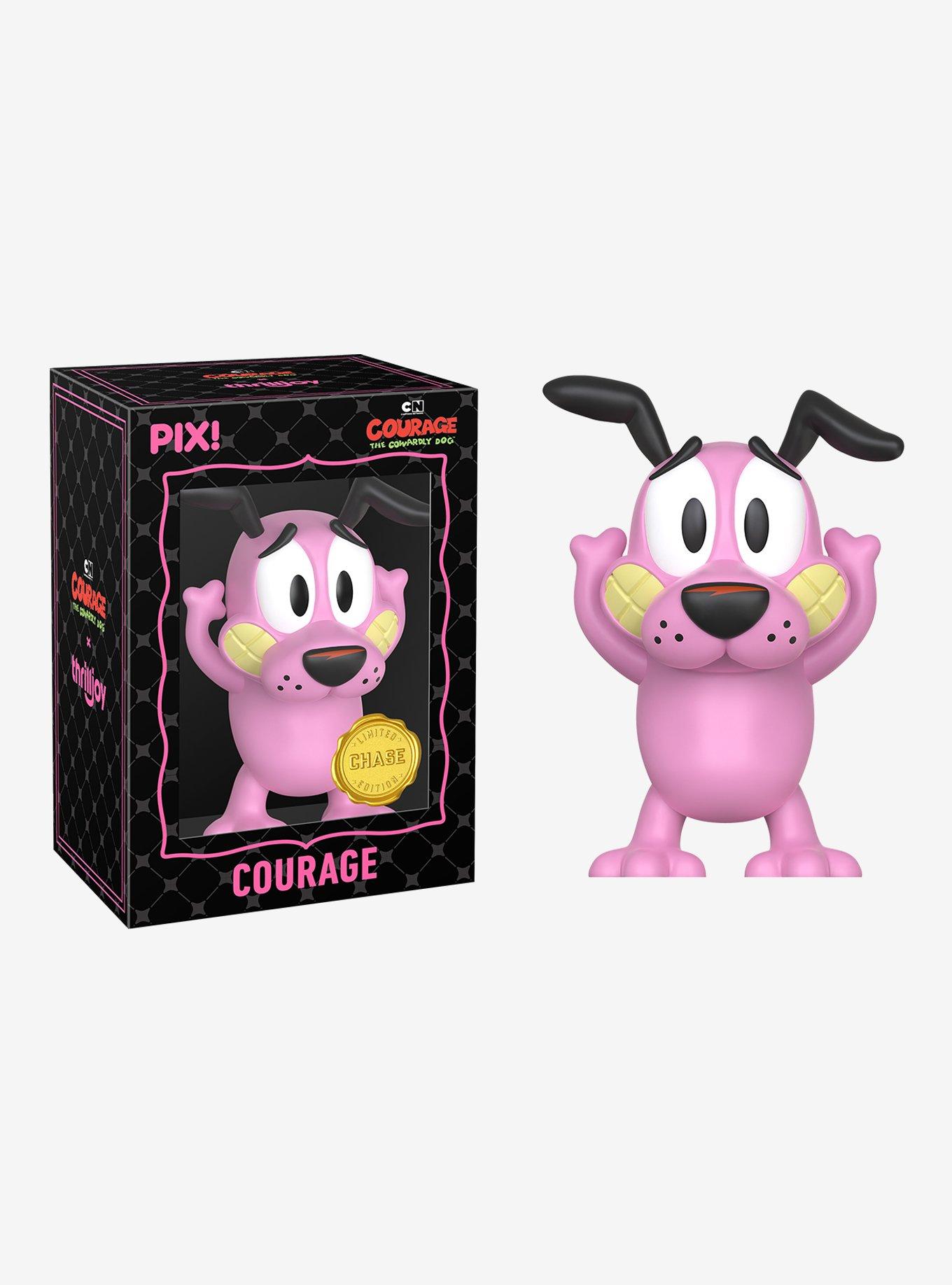 Thrilljoy Courage The Cowardly Dog Pix! Courage Collectible Figure, , alternate - view 4