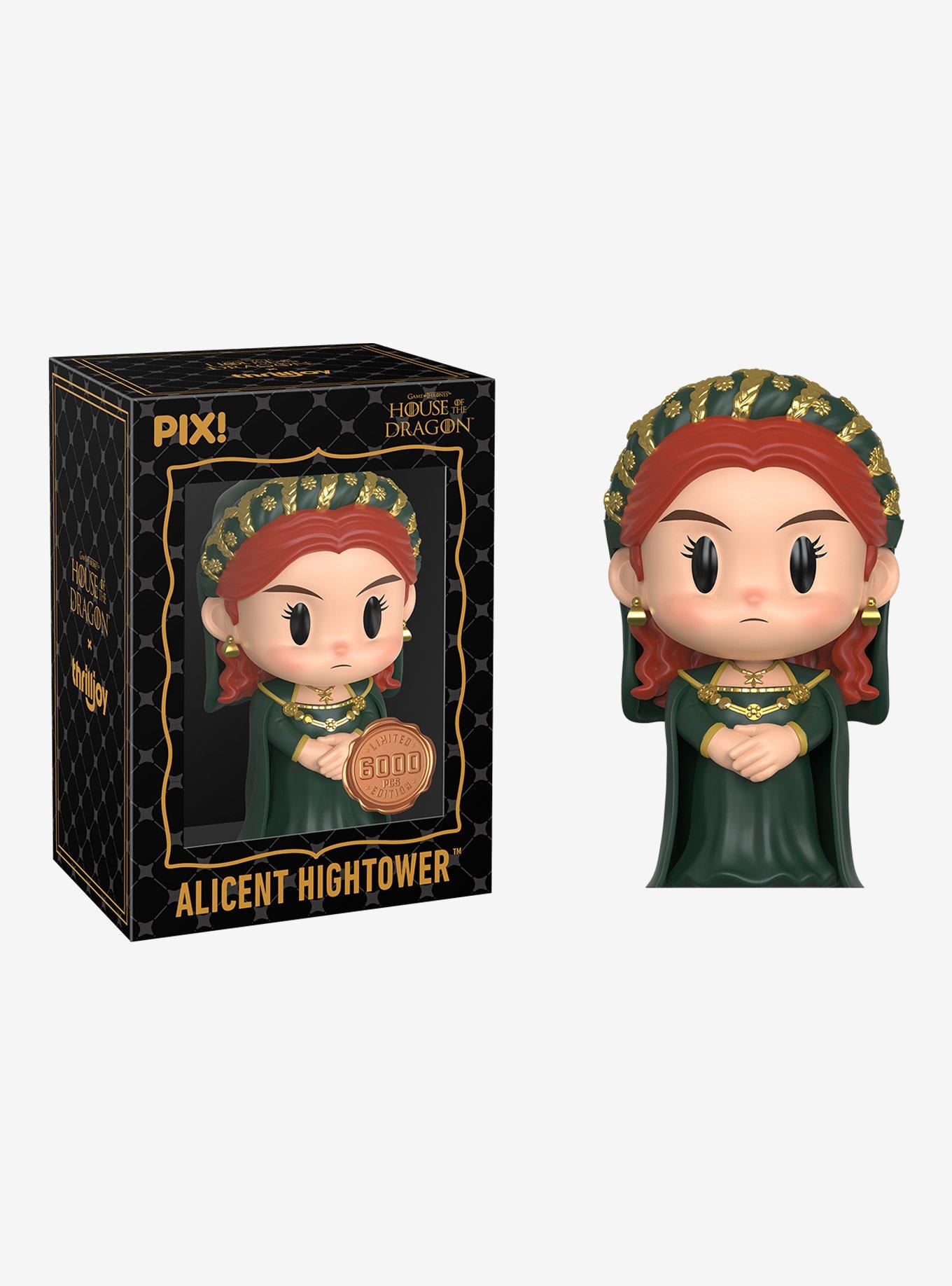 Thrilljoy House Of The Dragon Pix! Alicent Hightower Collectible Figure, , alternate - view 3