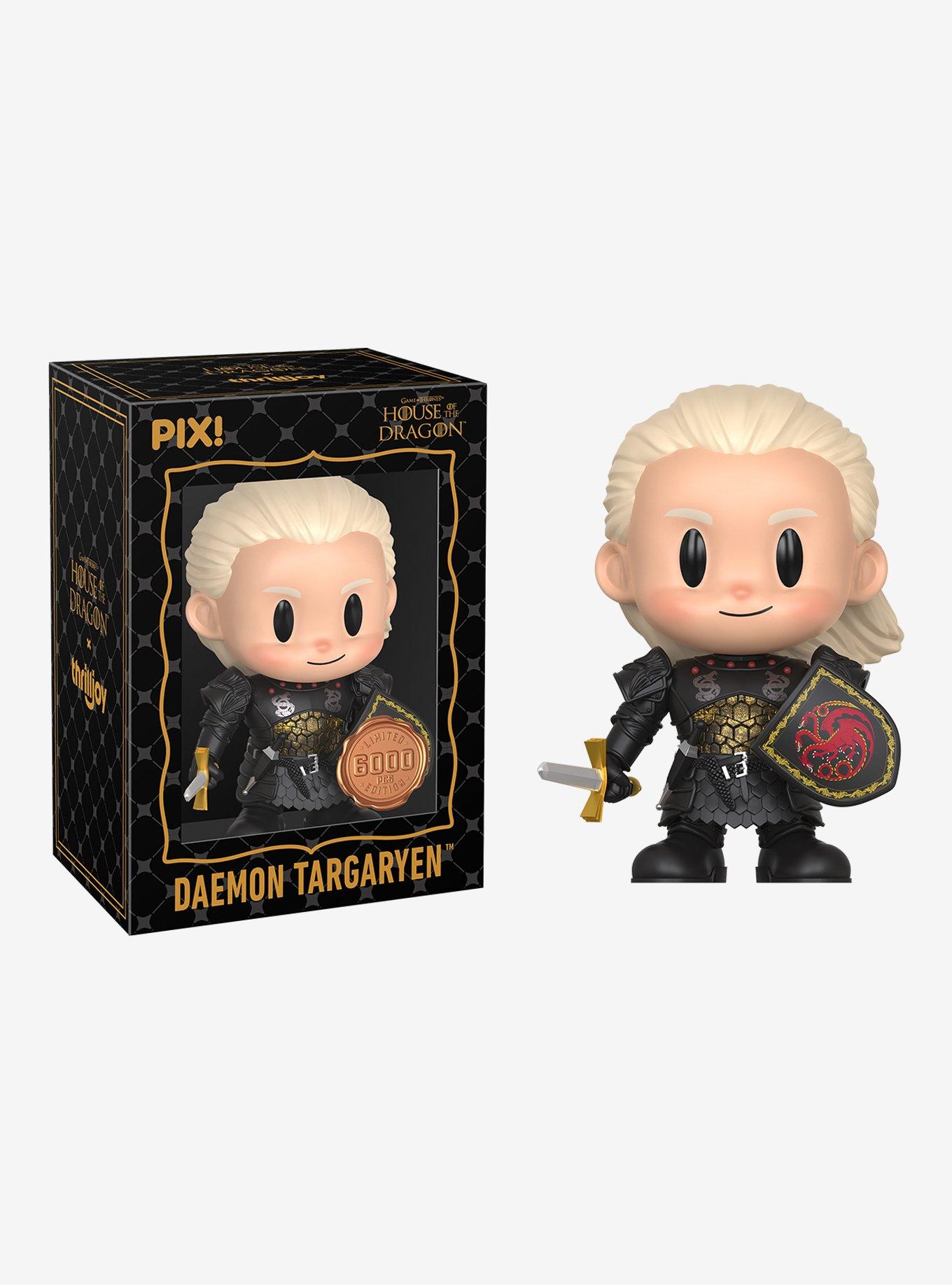 Thrilljoy House Of The Dragon Pix! Daemon Targaryen Collectible Figure, , alternate - view 3