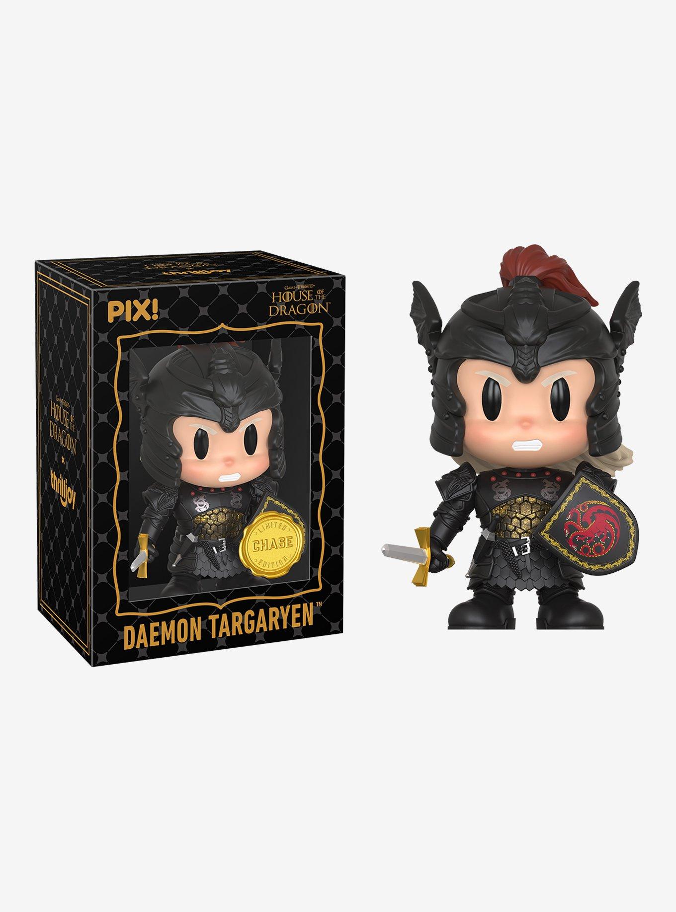 Thrilljoy House Of The Dragon Pix! Daemon Targaryen Collectible Figure, , alternate - view 4