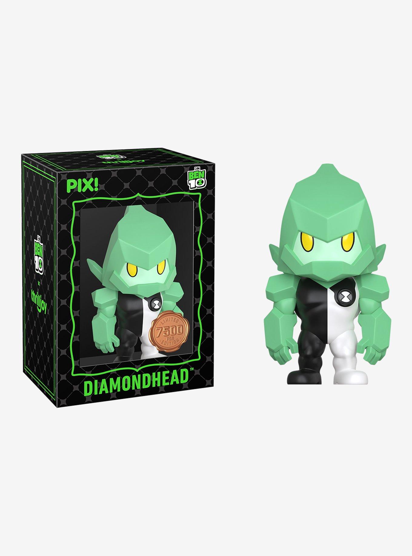 Thrilljoy Ben 10 Pix! Diamondhead Collectible Figure, , alternate - view 3
