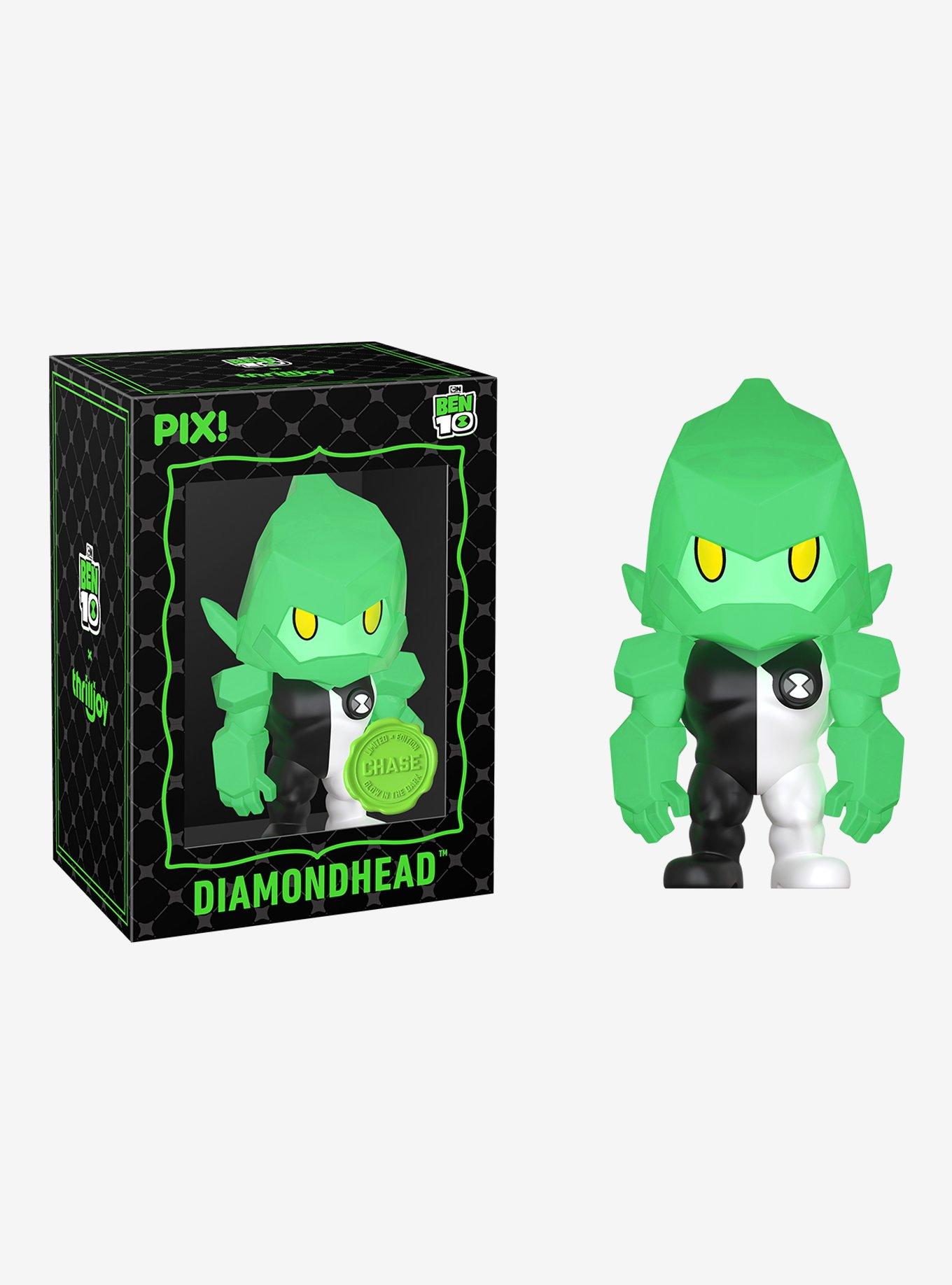 Thrilljoy Ben 10 Pix! Diamondhead Collectible Figure, , alternate - view 4