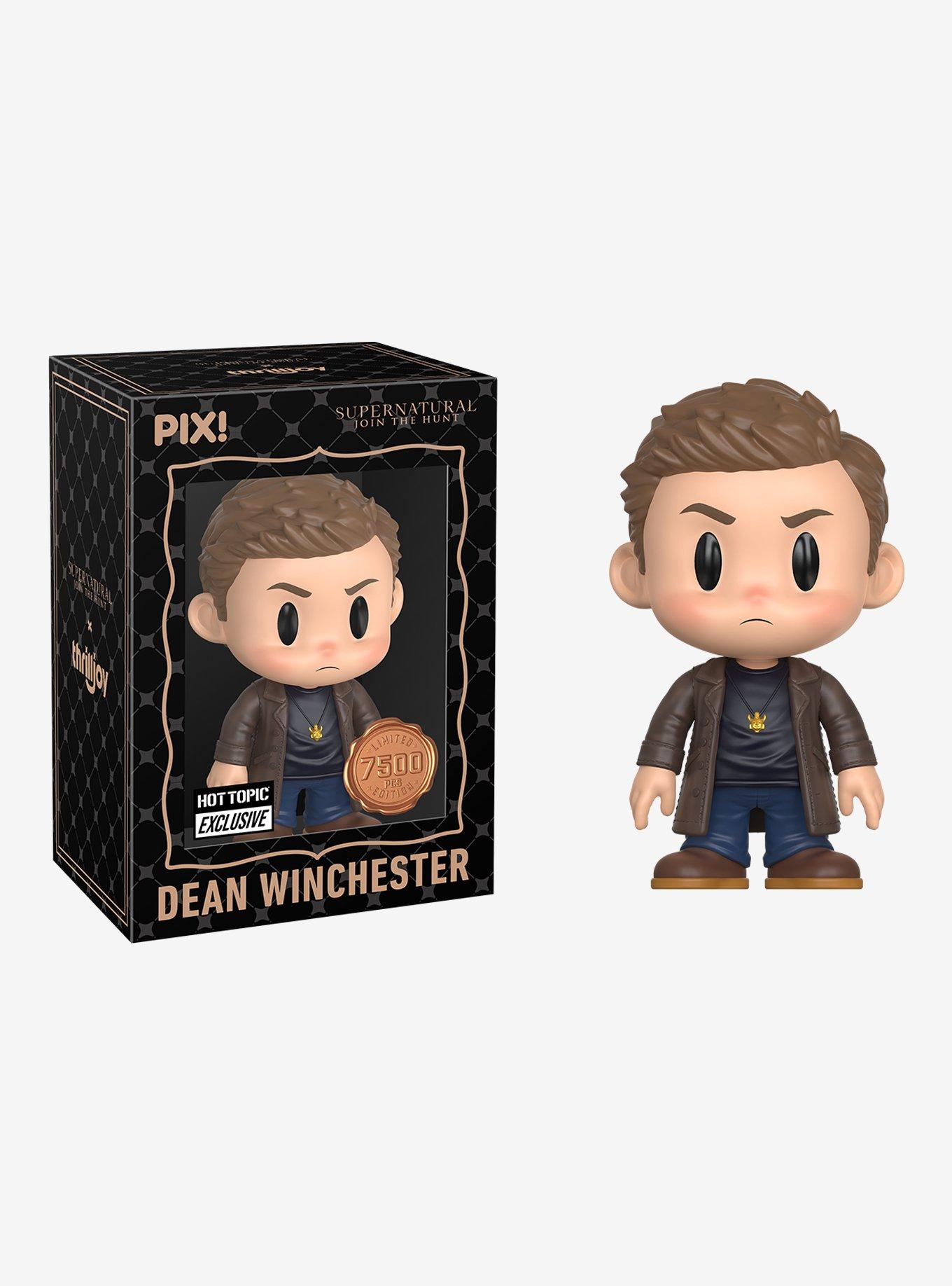 Thrilljoy Supernatural Pix! Dean Winchester Collectible Figure Hot Topic Exclusive, , alternate - view 5