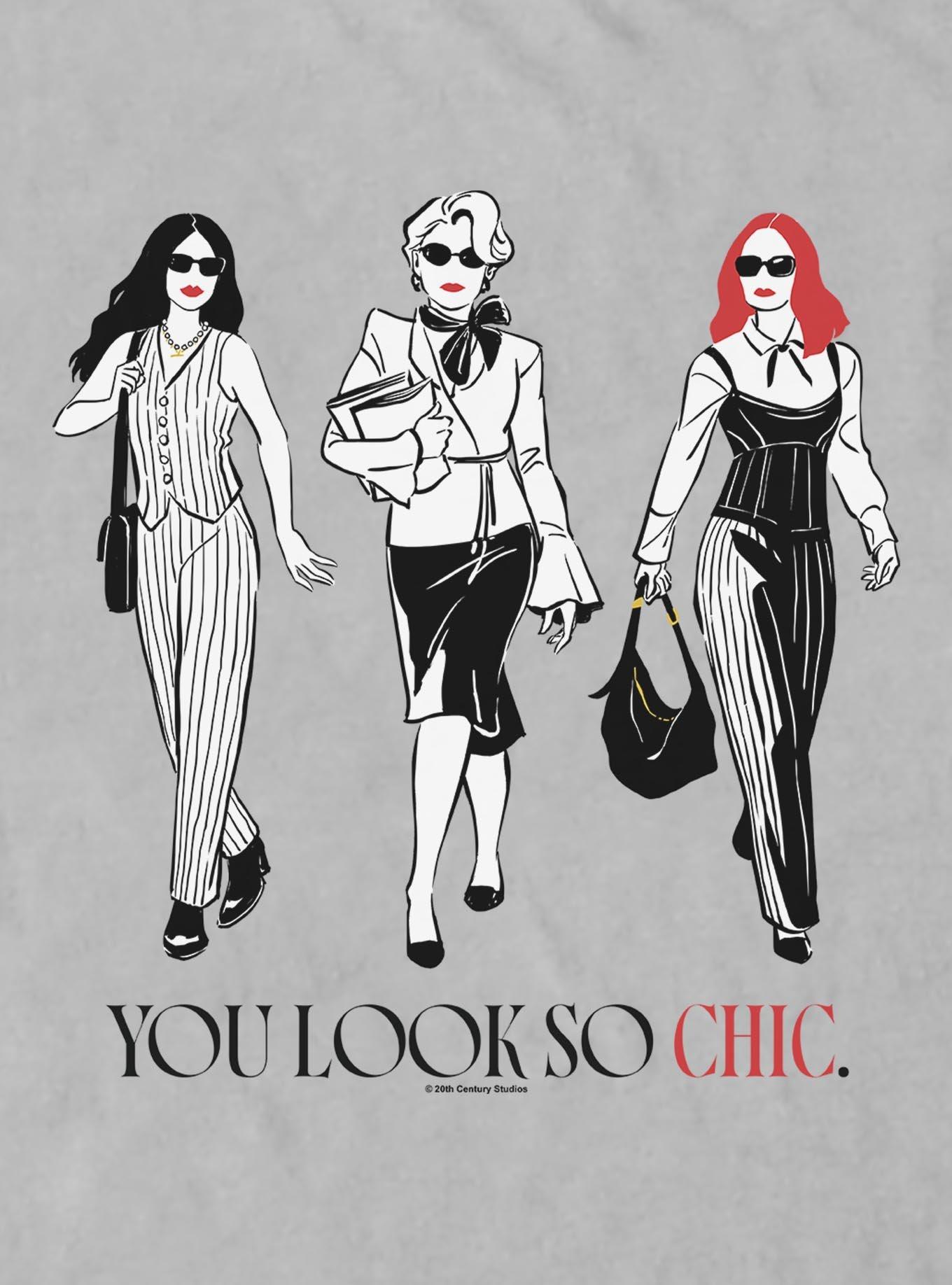 The Devil Wears Prada 2 Looking Chic T-Shirt, ICEGRAY, alternate