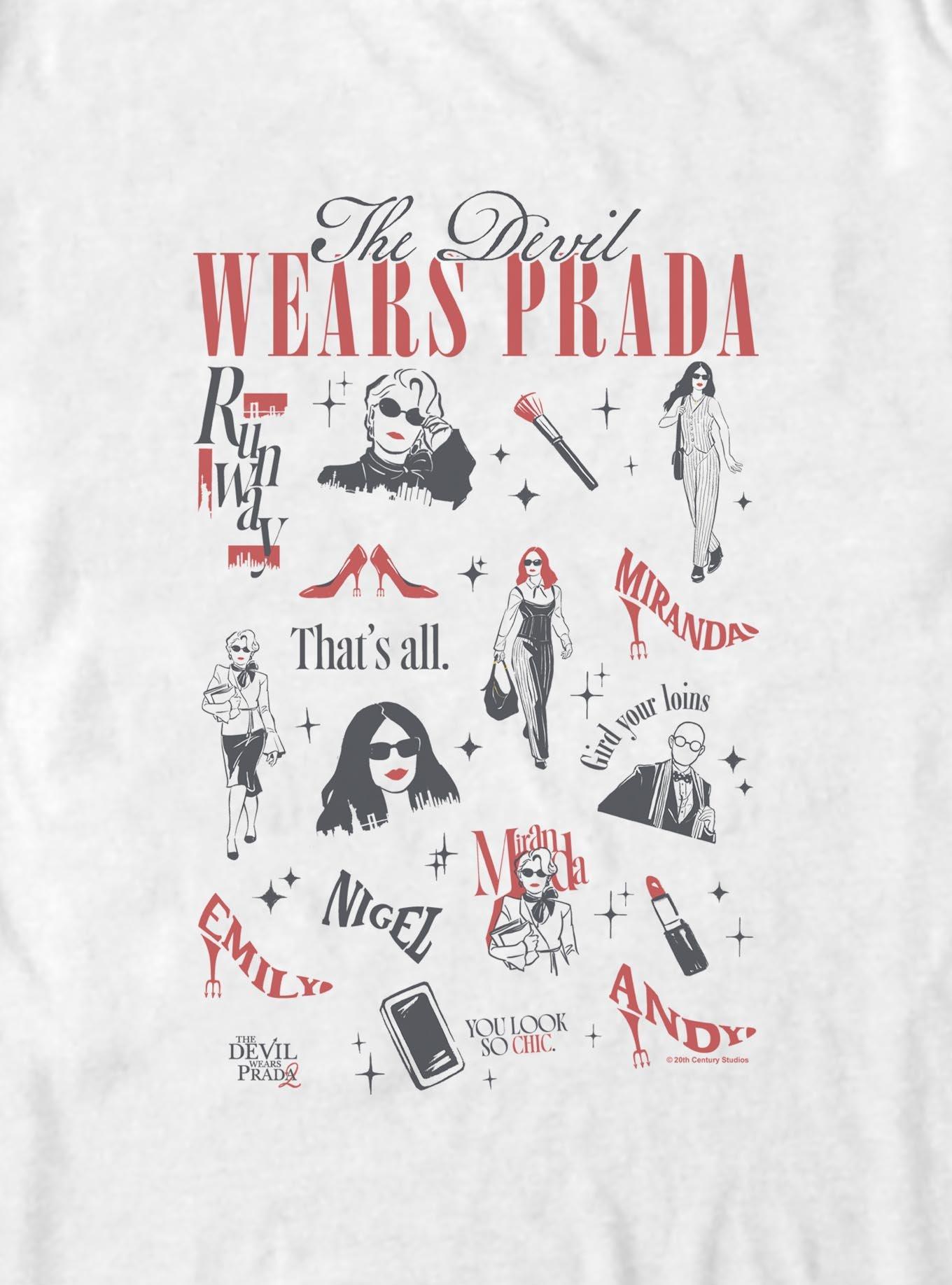 The Devil Wears Prada 2 Fashion Collage T-Shirt, , hi-res