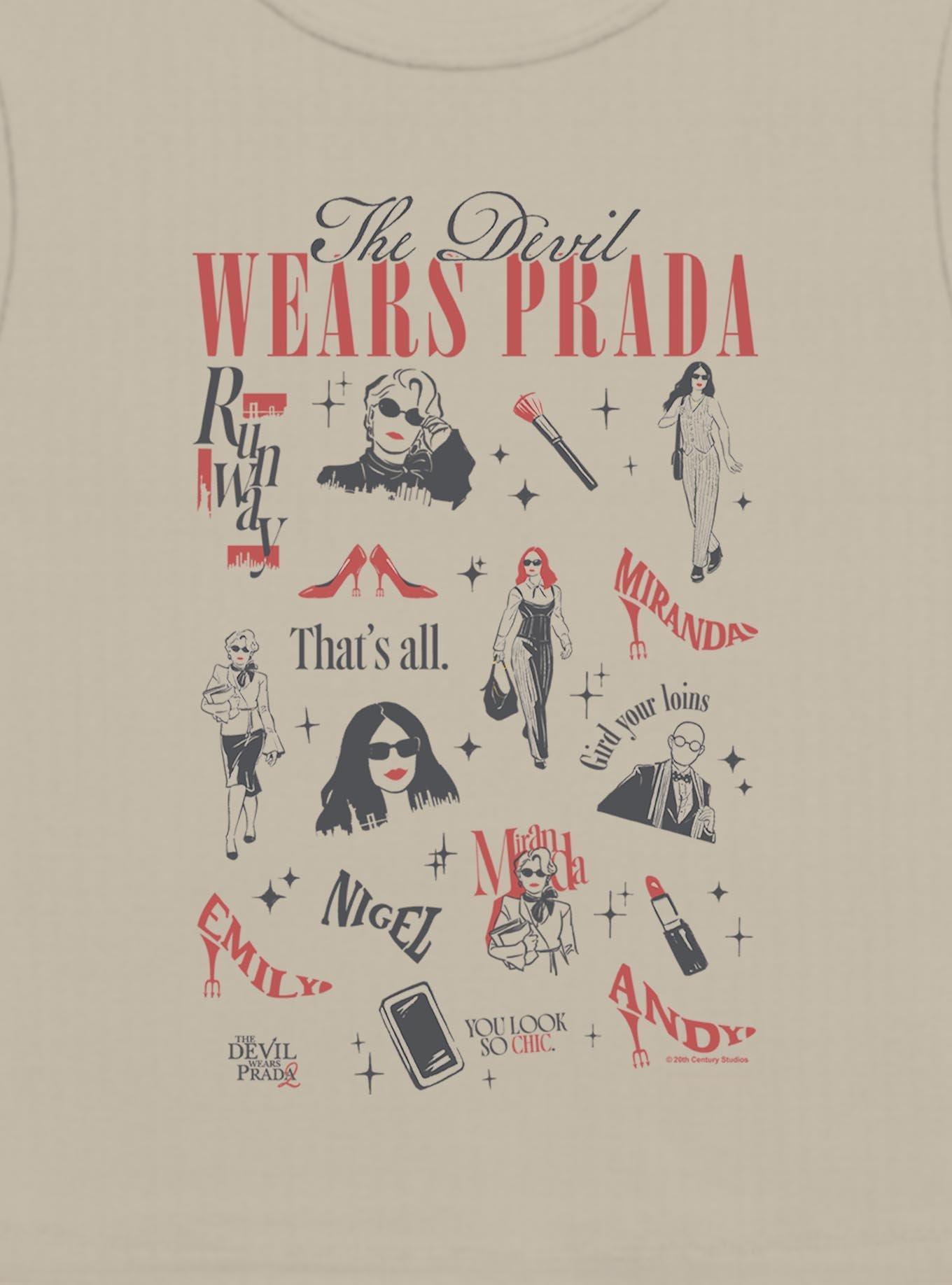 The Devil Wears Prada 2 Fashion Collage Girls Baby T-Shirt, PLAZTAUPE, alternate