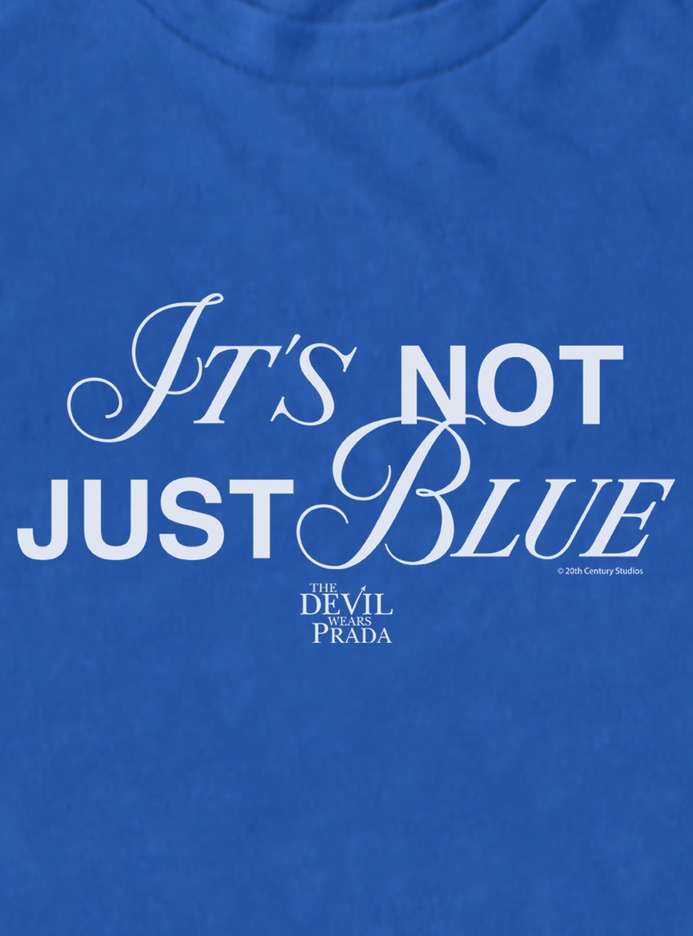 The Devil Wears Prada Not Just Blue T-Shirt, , hi-res
