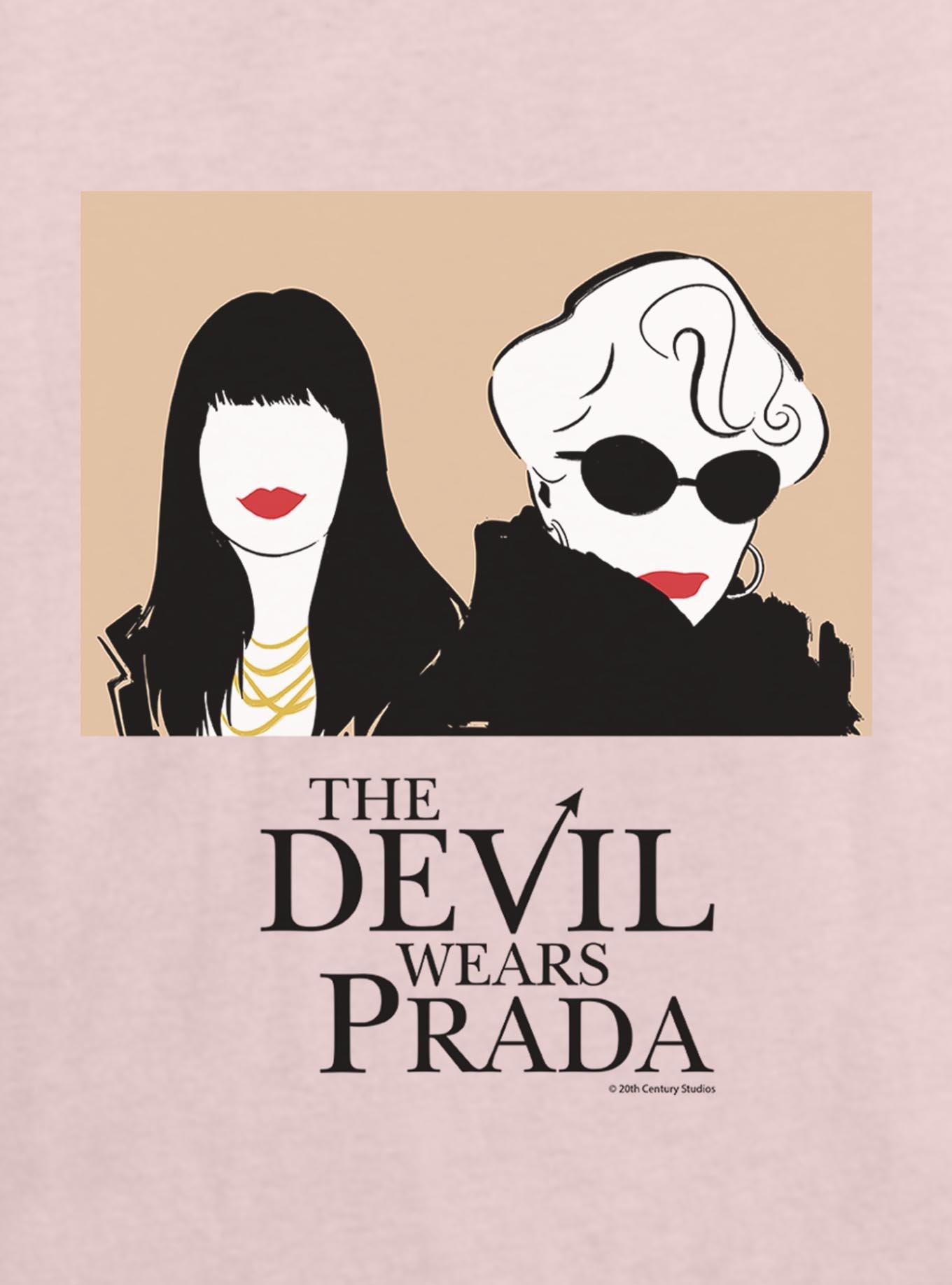 The Devil Wears Prada Miranda And Andrea Girls Skimmer T-Shirt, , hi-res