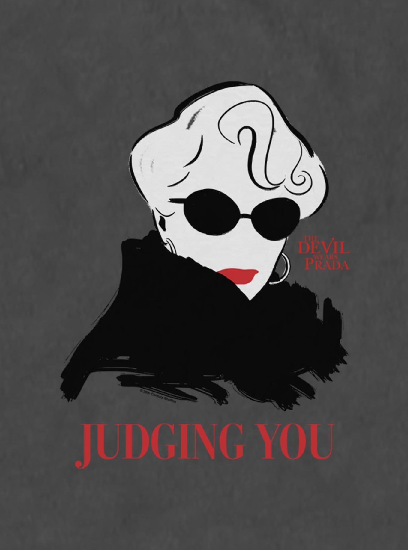 The Devil Wears Prada Miranda Judging You T-Shirt, , hi-res