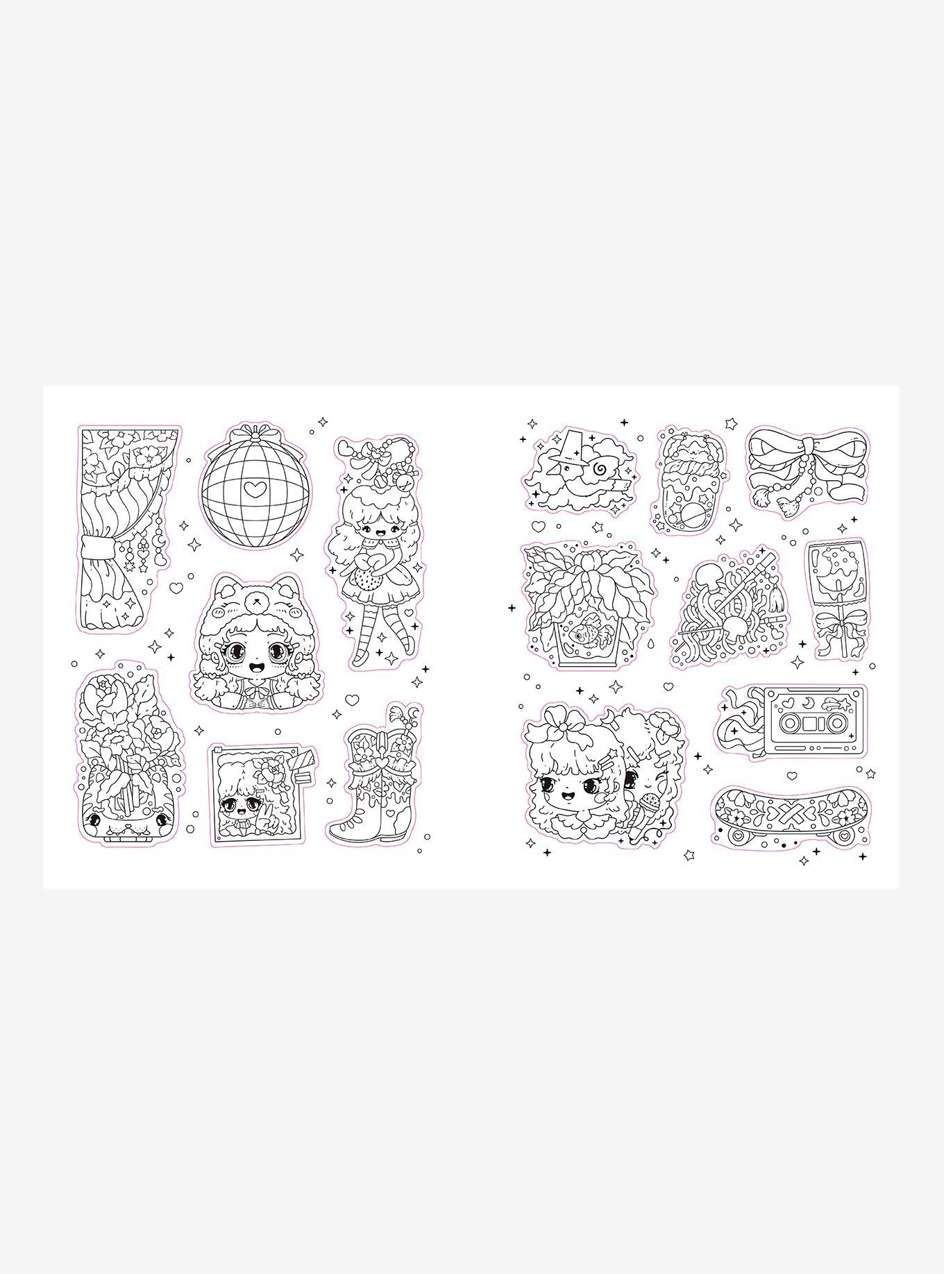 PopSticker! The K-Pop Color-Your-Own Sticker Book, , alternate - view 3