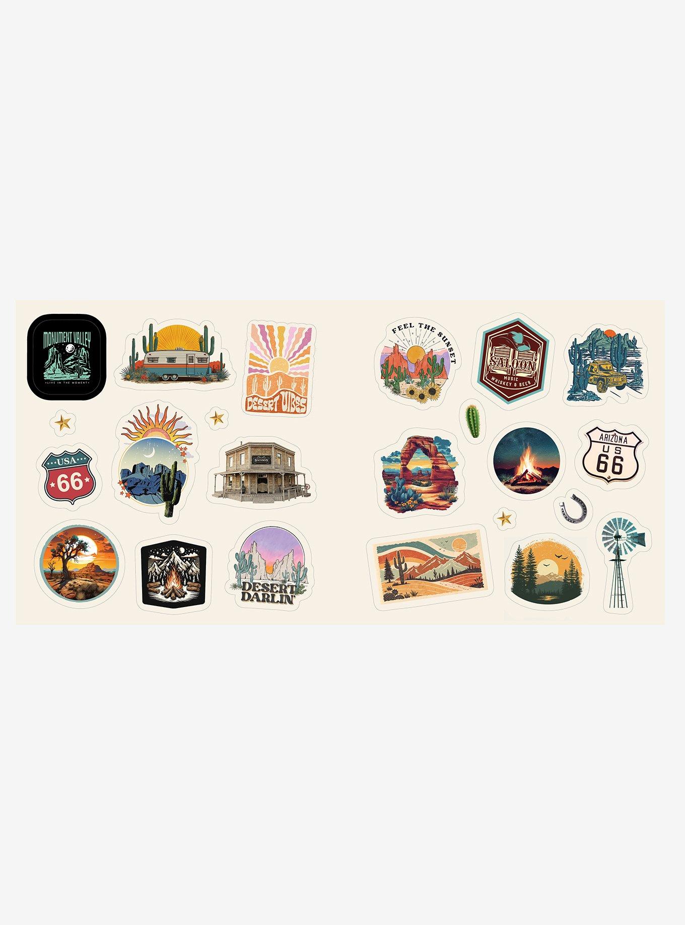 Western Sticker Sheet Set, , hi-res