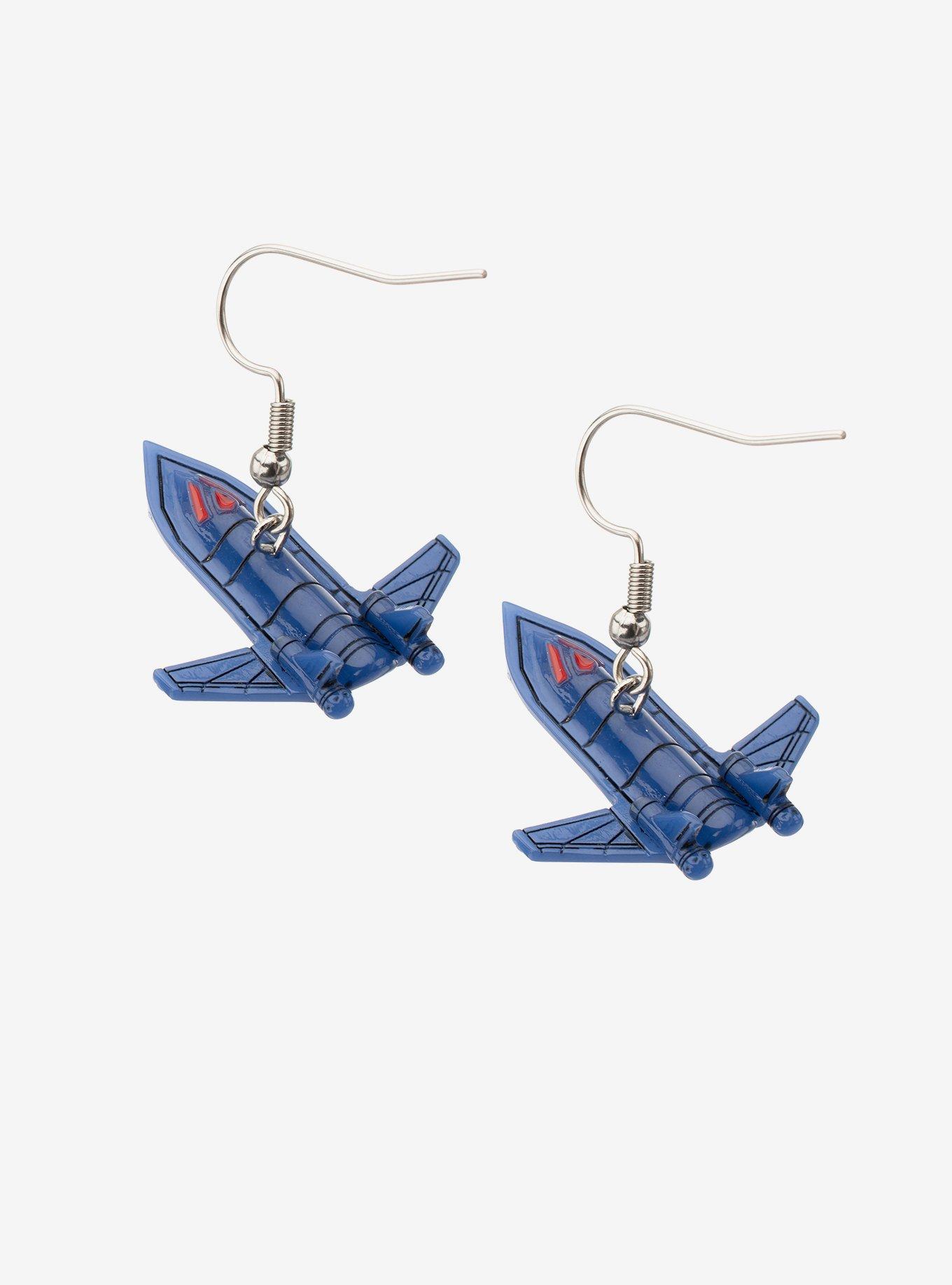 Marvel X-Men '97 X-Jet 3D Drop Earrings, , hi-res