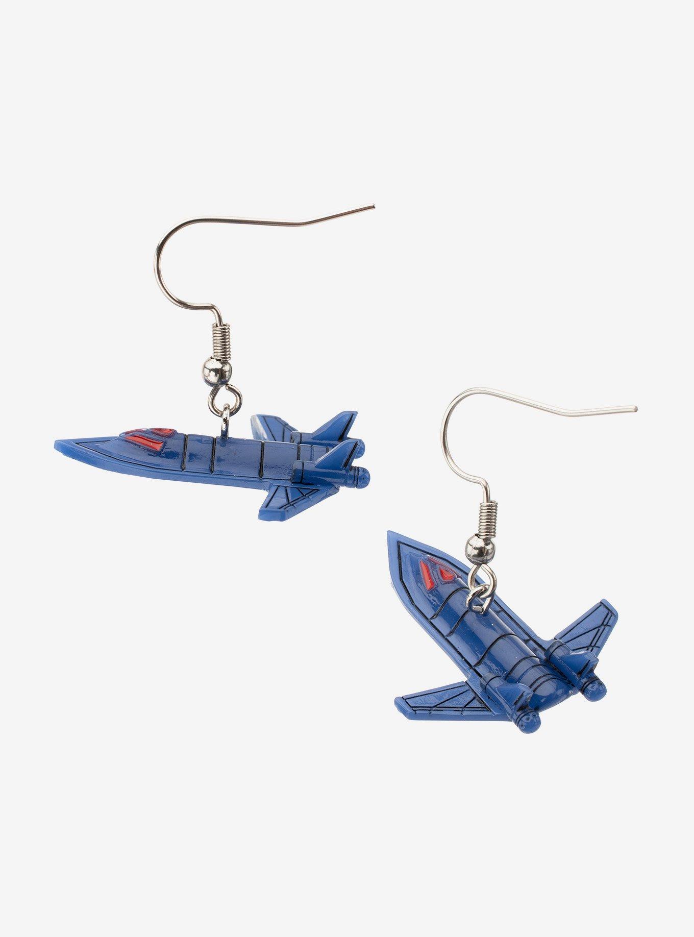 Marvel X-Men '97 X-Jet 3D Drop Earrings, , alternate - view 3