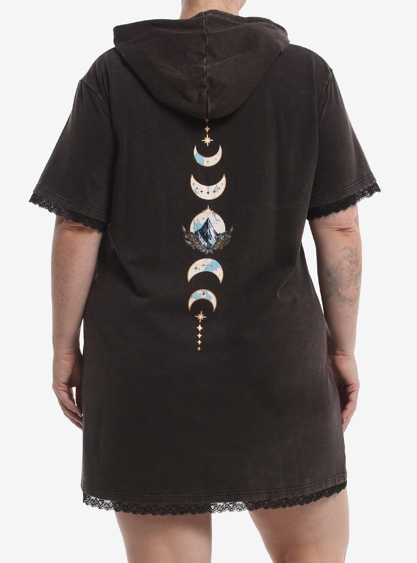 A Court Of Thorns And Roses Velaris Hoodie Dress Plus Size, MULTI, alternate - view 2