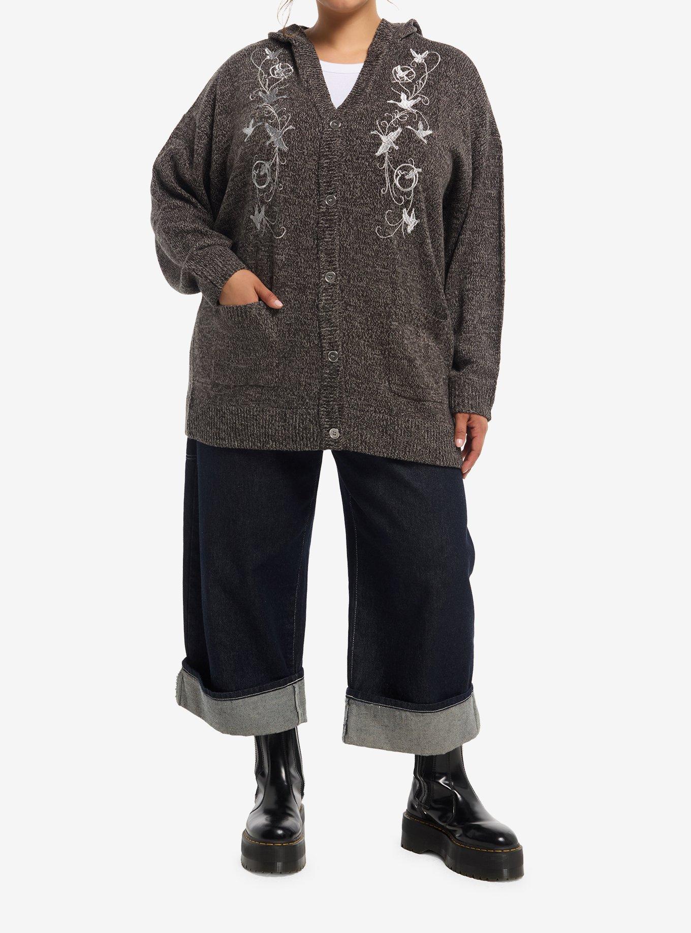 The Hunger Games: Sunrise On The Reaping Birds Girls Oversized Hooded Cardigan Plus Size, MULTI, alternate - view 3