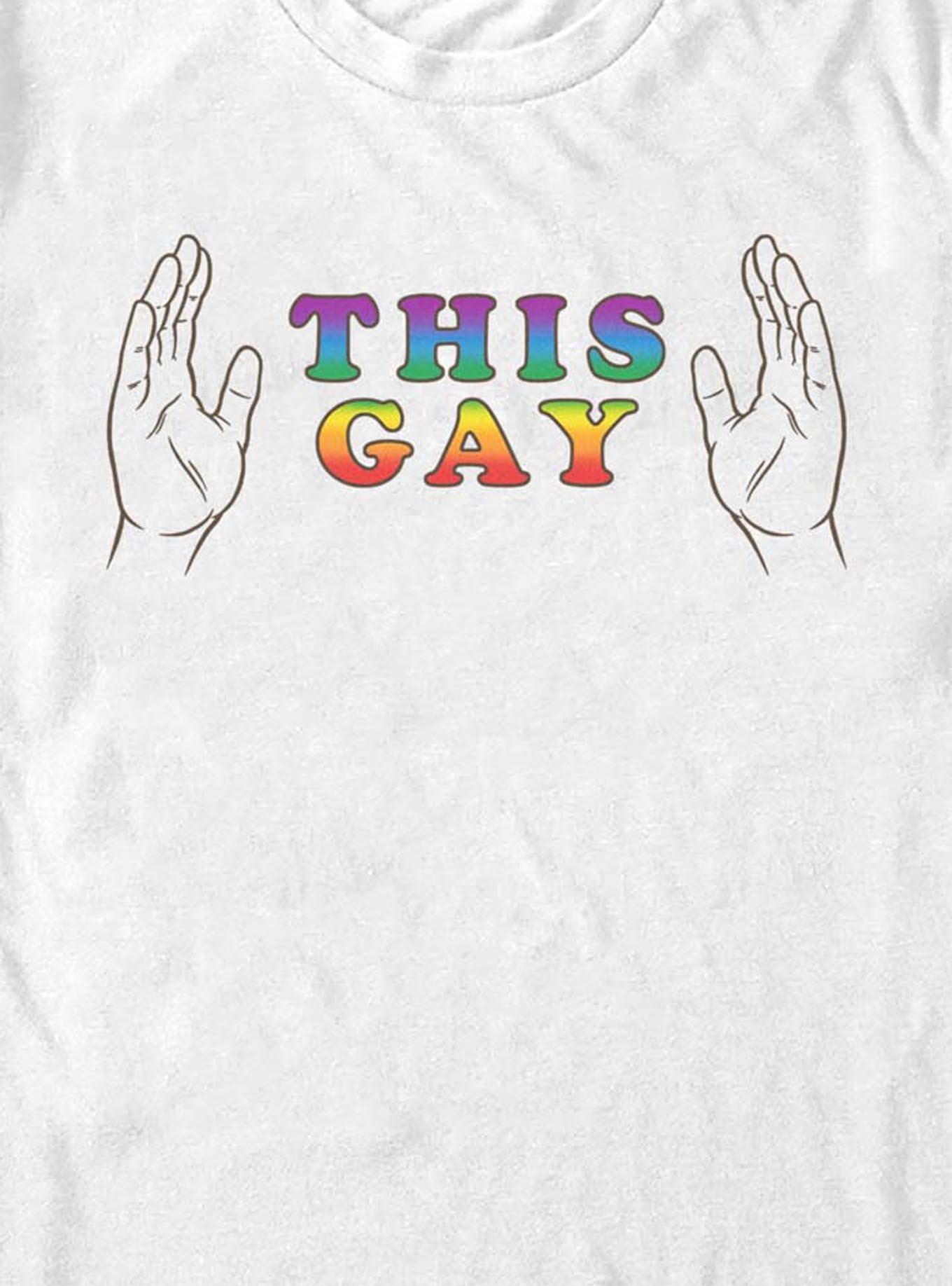 Pretty Gay T-Shirt, WHITE, alternate