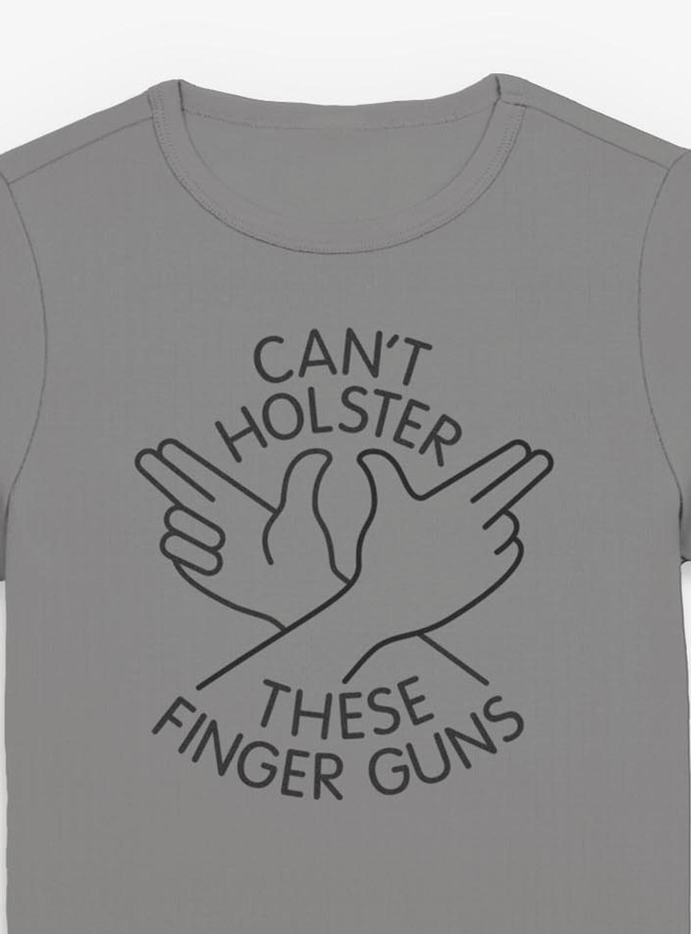 Finger Guns Girls Baby T-Shirt, , hi-res