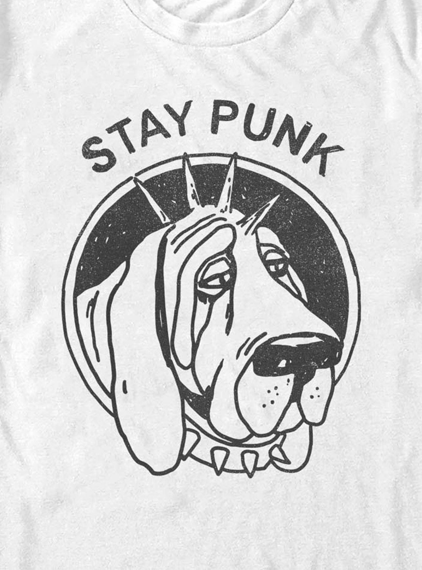 Stay Punk Dog T-Shirt, , hi-res