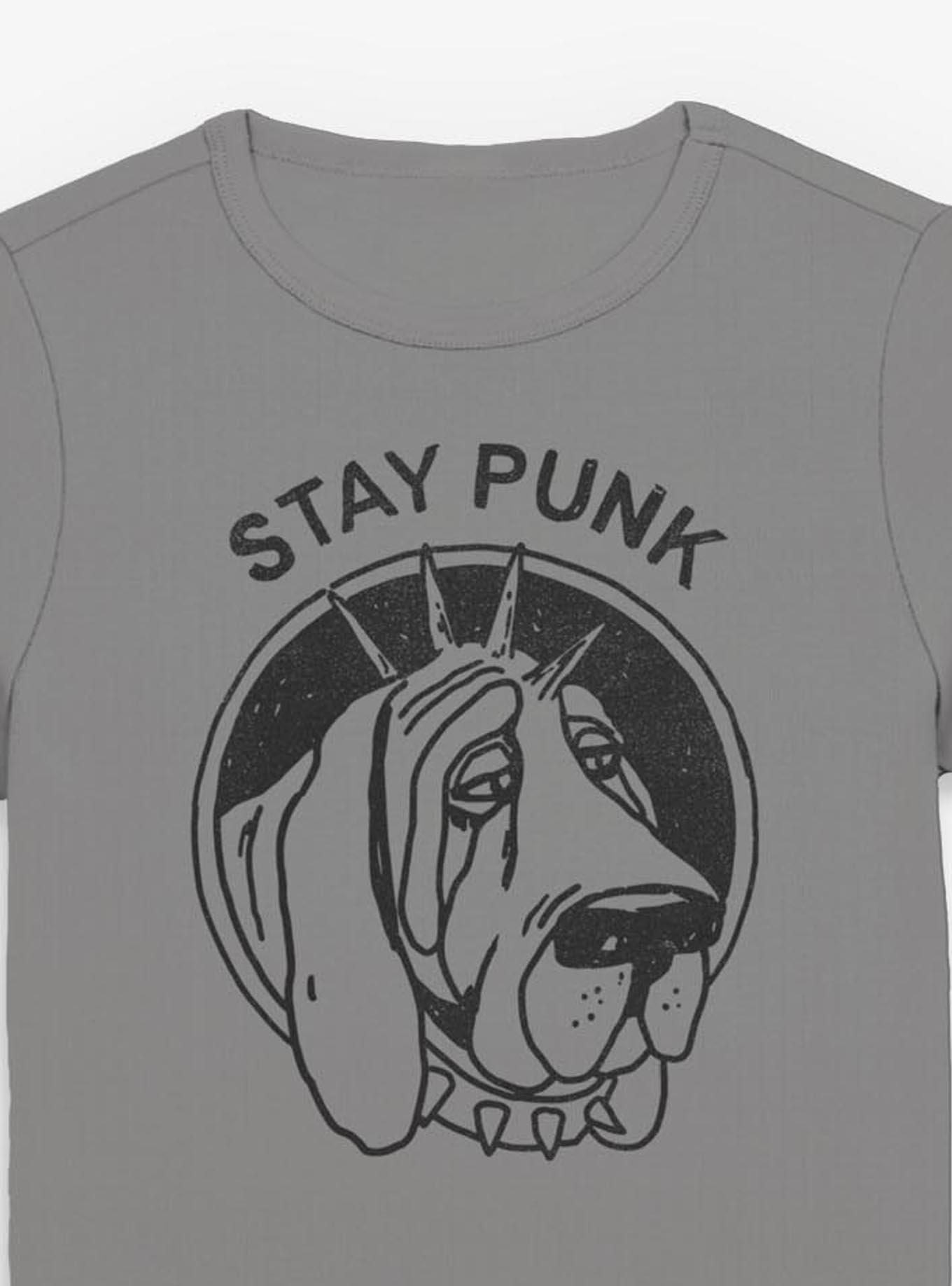 Stay Punk Dog Girls Baby T-Shirt, , hi-res