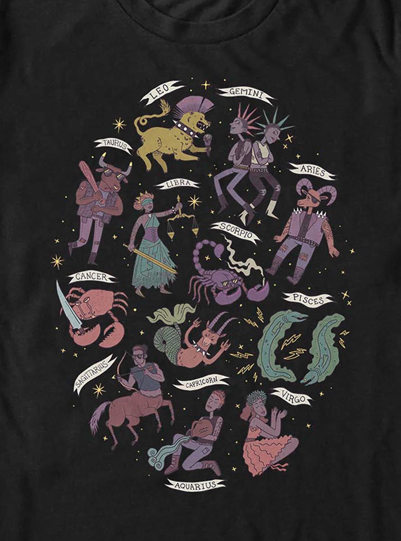 Punk Zodiac T-Shirt, , hi-res