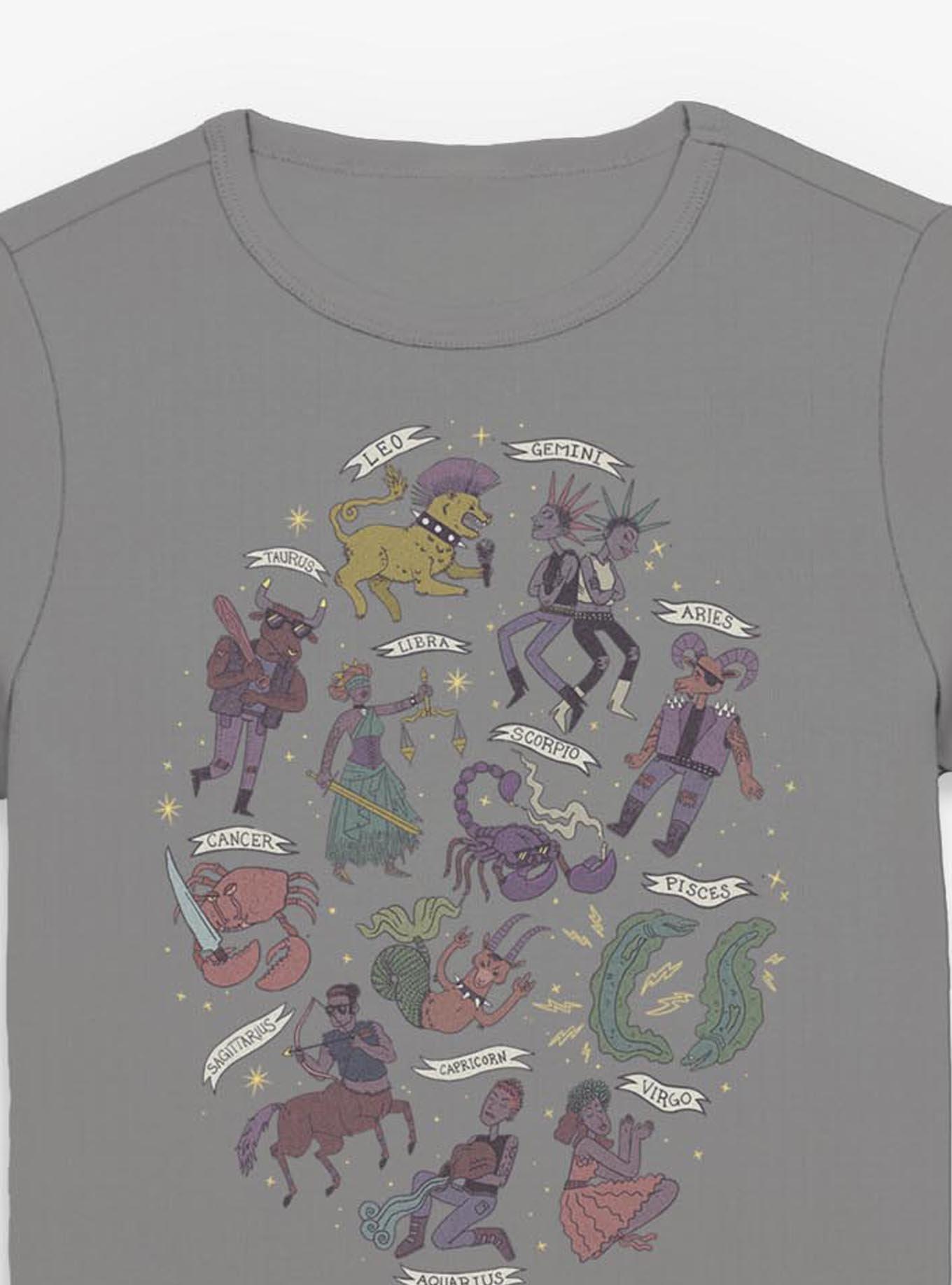 Punk Zodiac Girls Baby T-Shirt, , hi-res