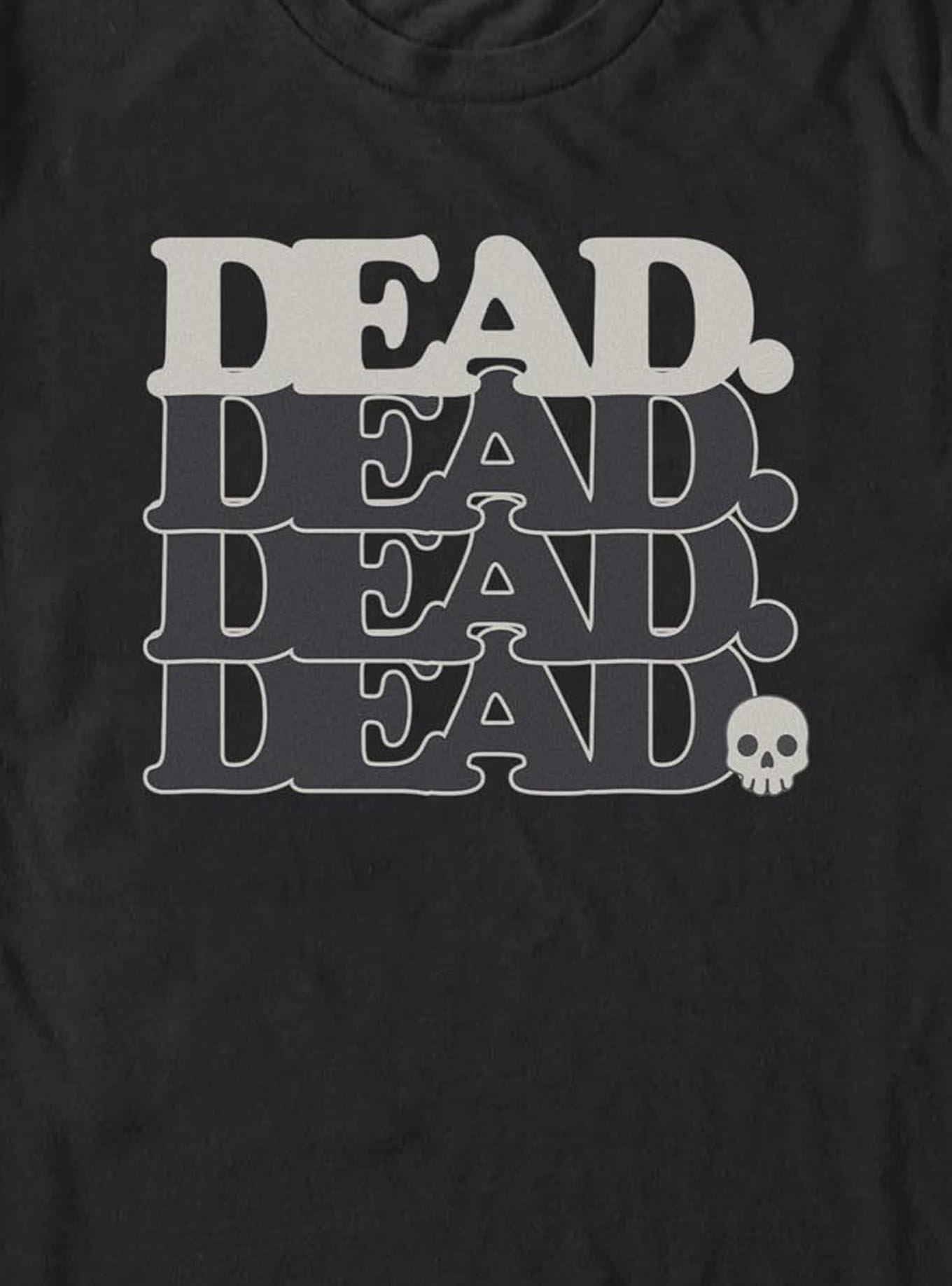 Dead Skull T-Shirt, BLACK, alternate