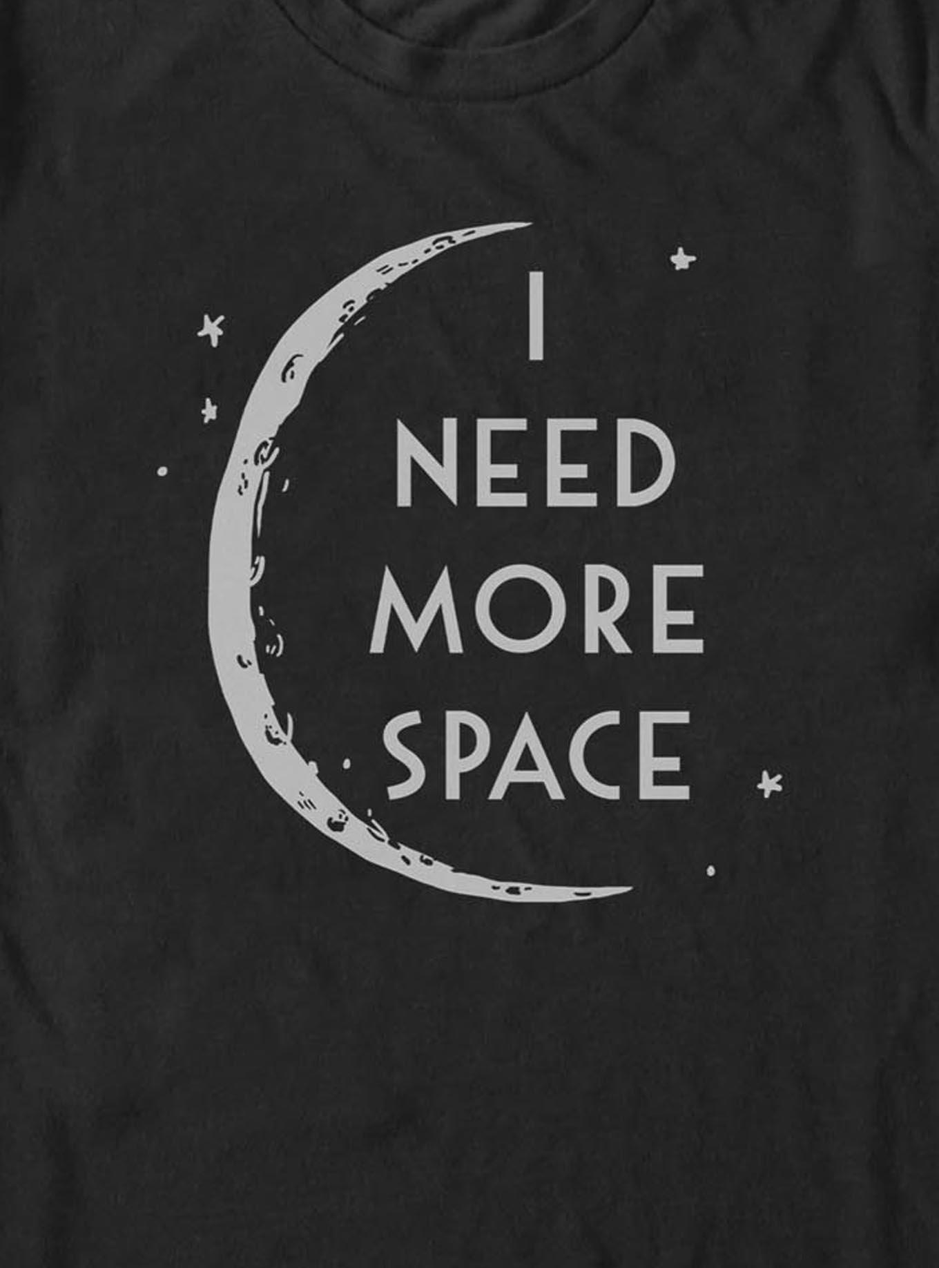 I Need More Space T-Shirt, BLACK, alternate