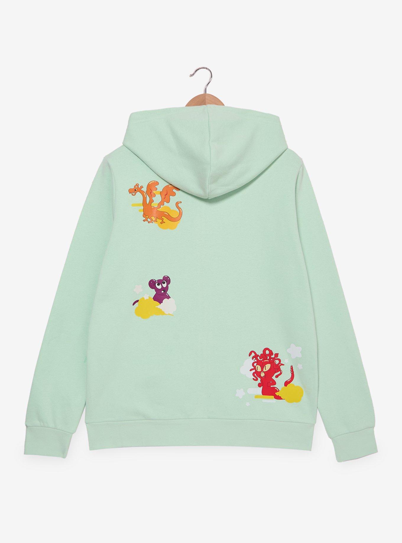 The Amazing World of Gumball Penny & Gumball Women's Zippered Hoodie - BoxLunch Exclusive, , hi-res